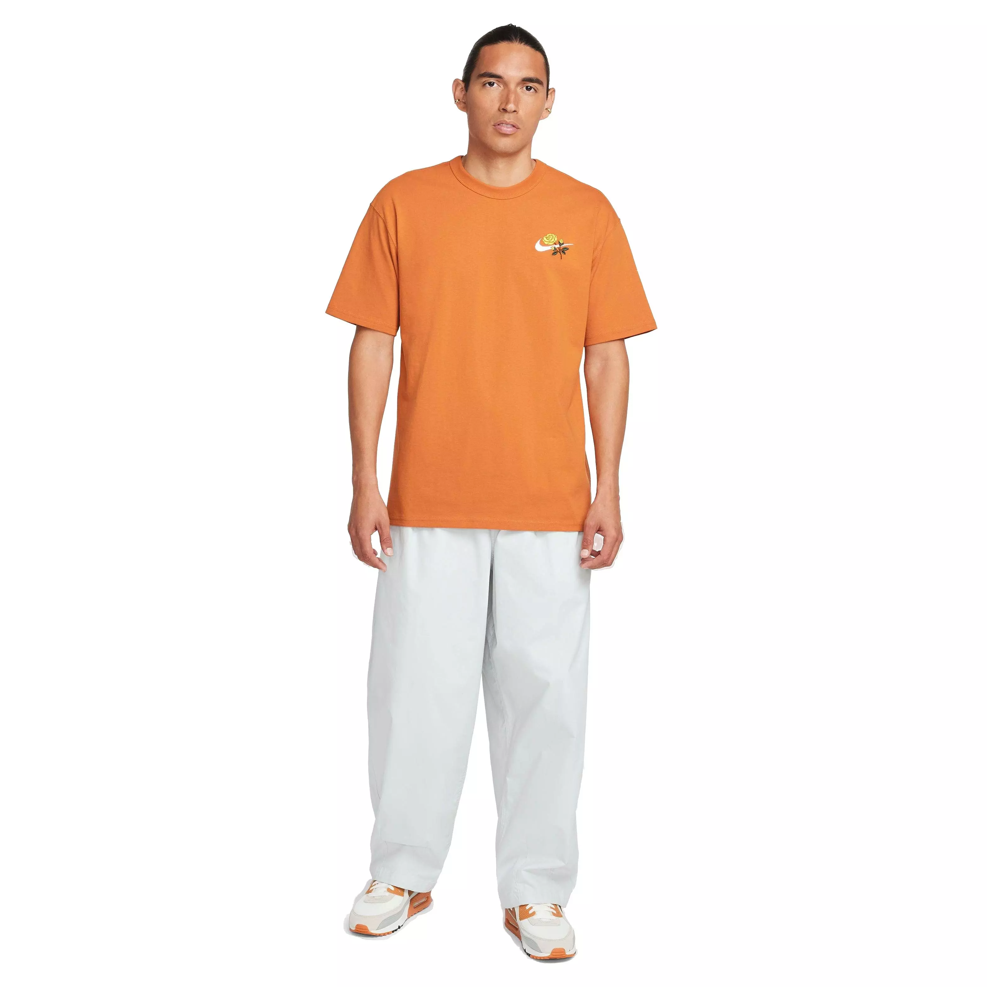 Nike Men's Sportswear Max90 Graphic T-Shirt - ORANGE