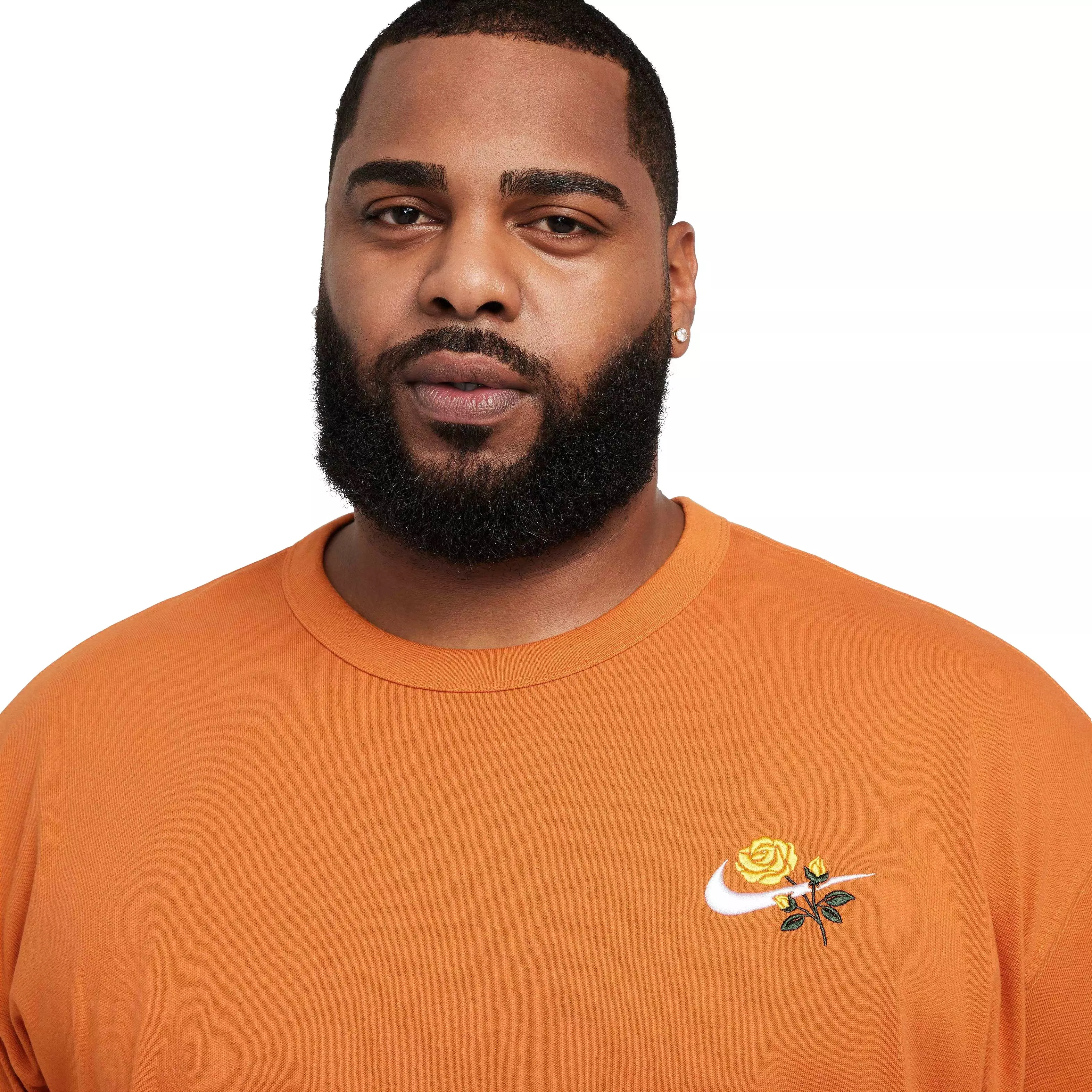 Nike Men's Sportswear Max90 T-Shirt - ORANGE