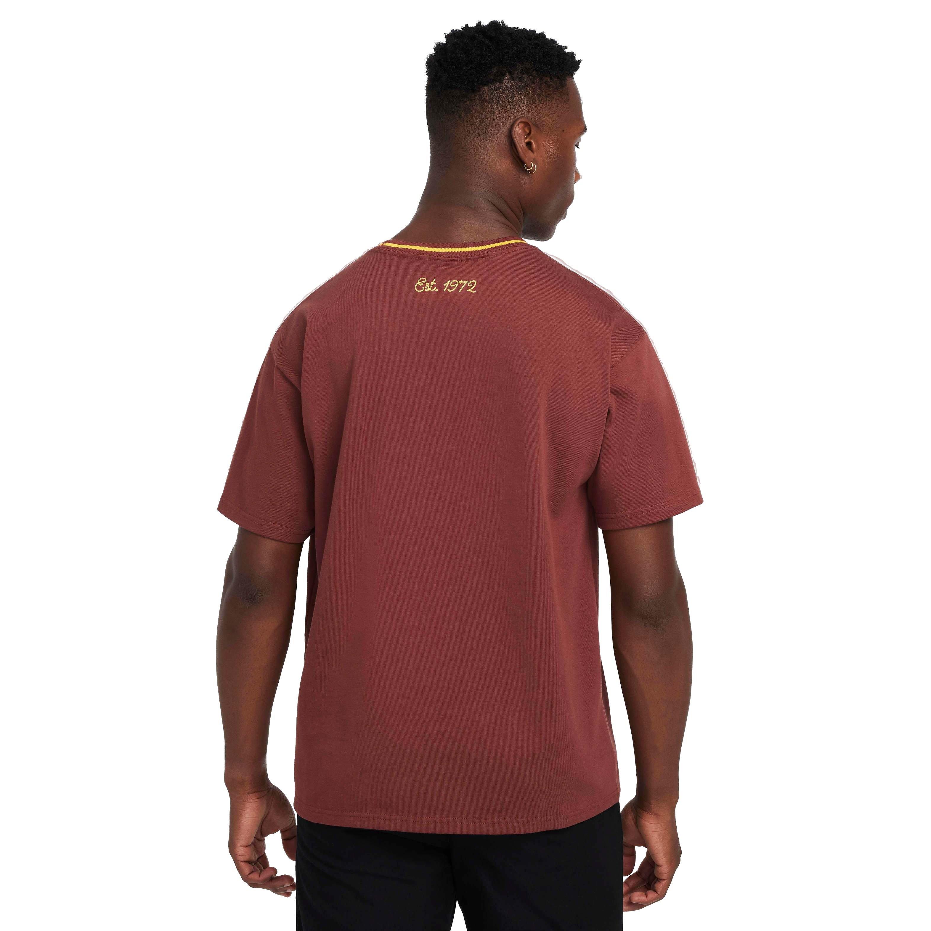 Nike Men's Sportswear Max90 Tee - DK RED Thumbnail View 2