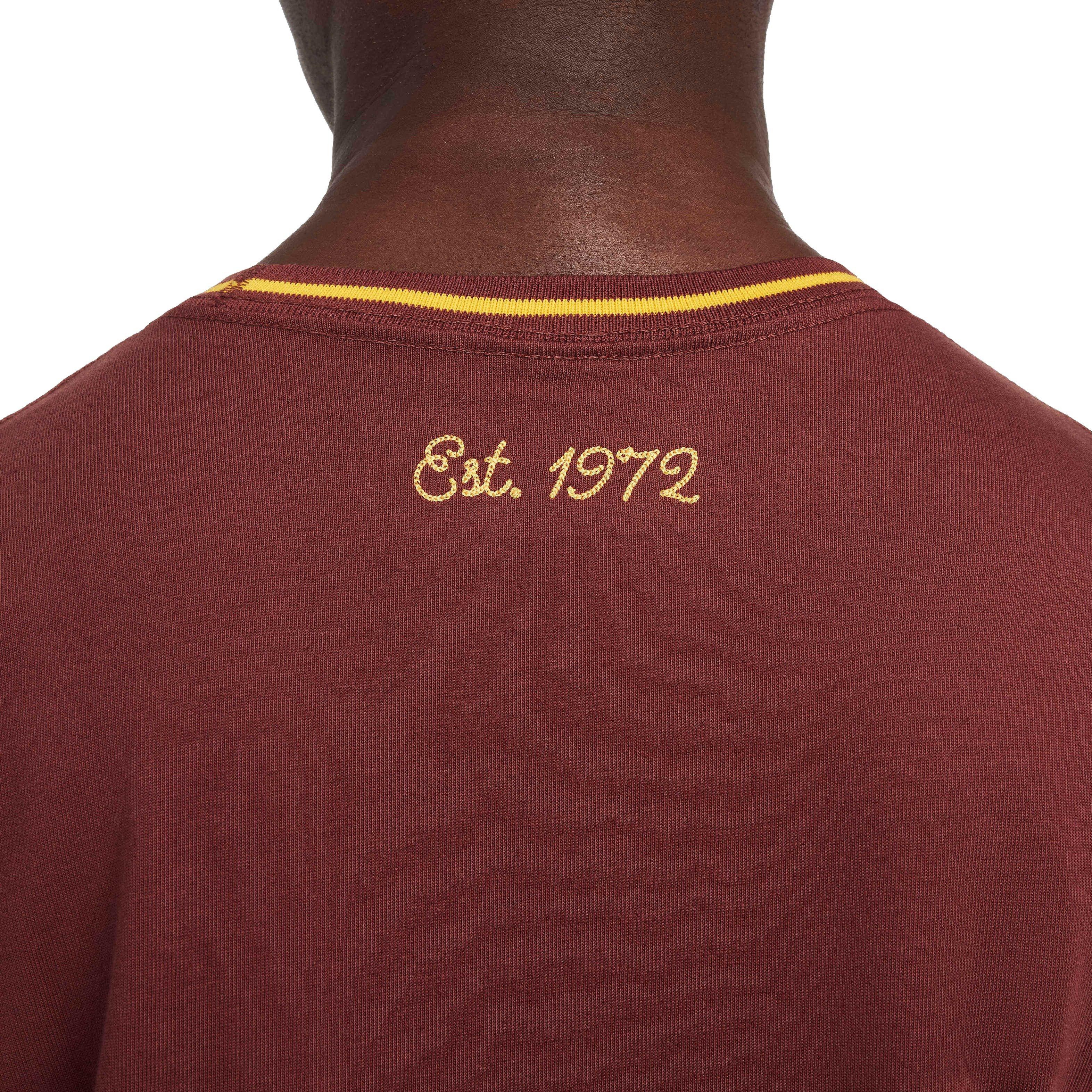 Nike Men's Sportswear Max90 Tee - DK RED Thumbnail View 5