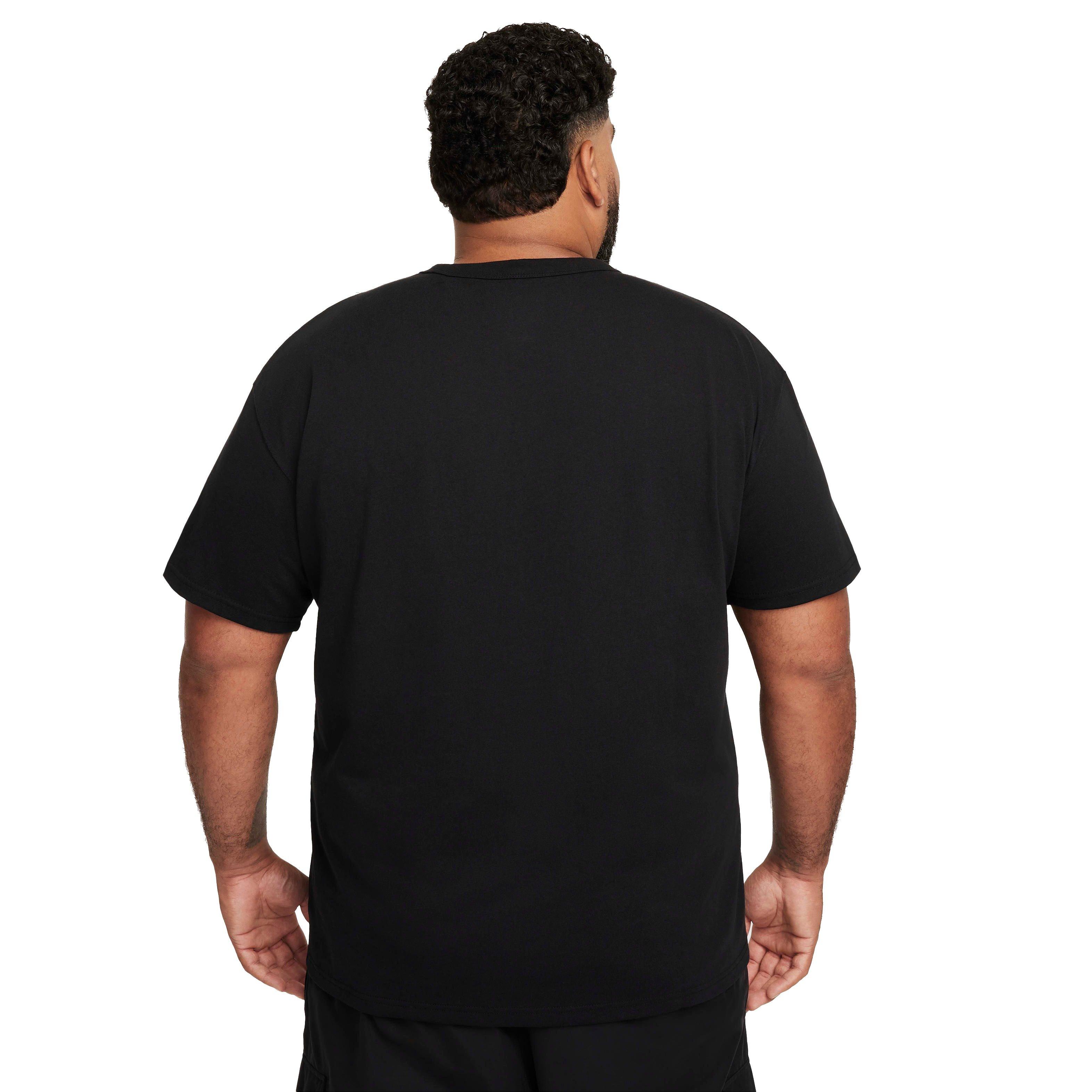 Nike Men's Sportswear M90 T-Shirt - BLACK Thumbnail View 7