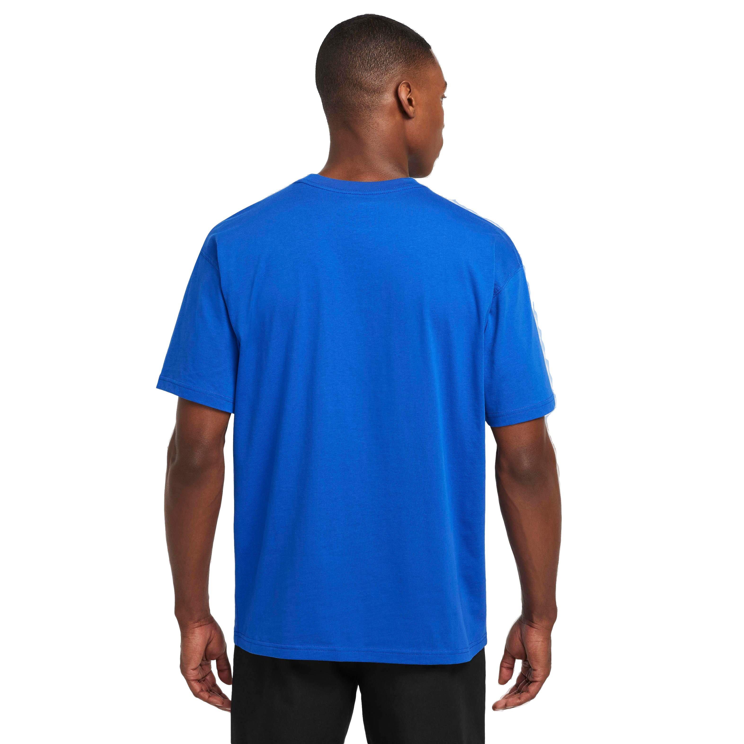 Nike Men's Sportswear Max90 Clouds T-Shirt - ROYAL Thumbnail View 2