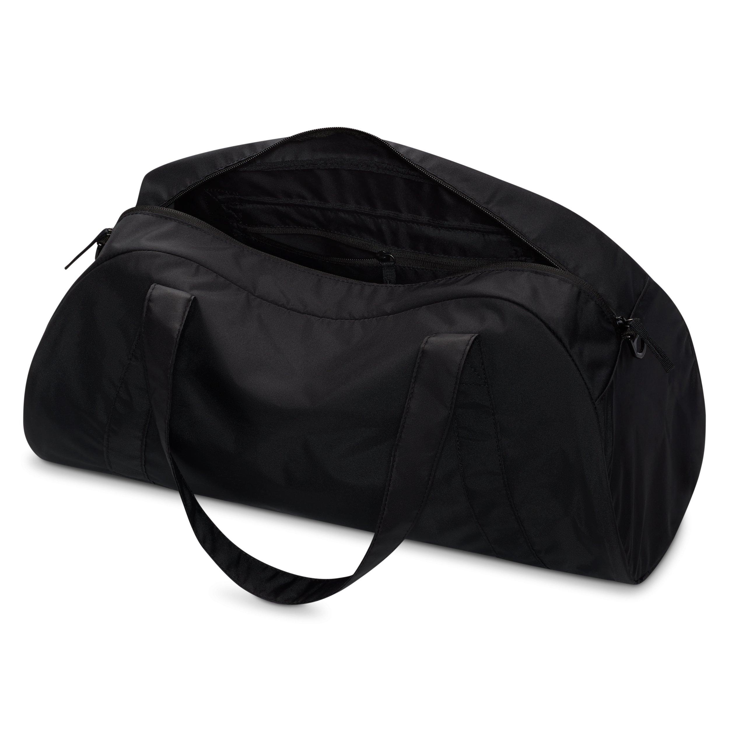 Nike 24L Training Duffel Bag - Black/Black/White - BLACK/BLACK/WHITE Thumbnail View 5