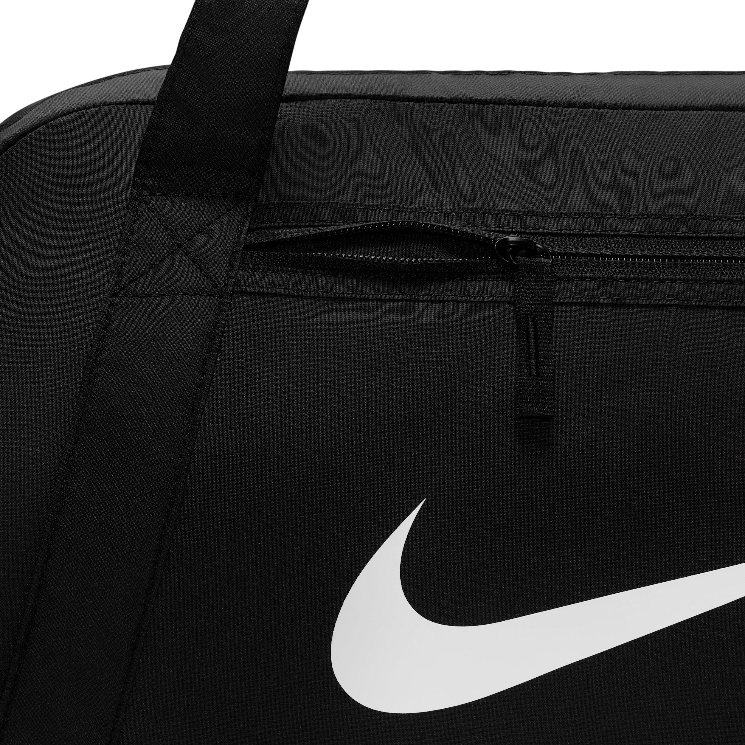 Nike 24L Training Duffel Bag - Black/Black/White