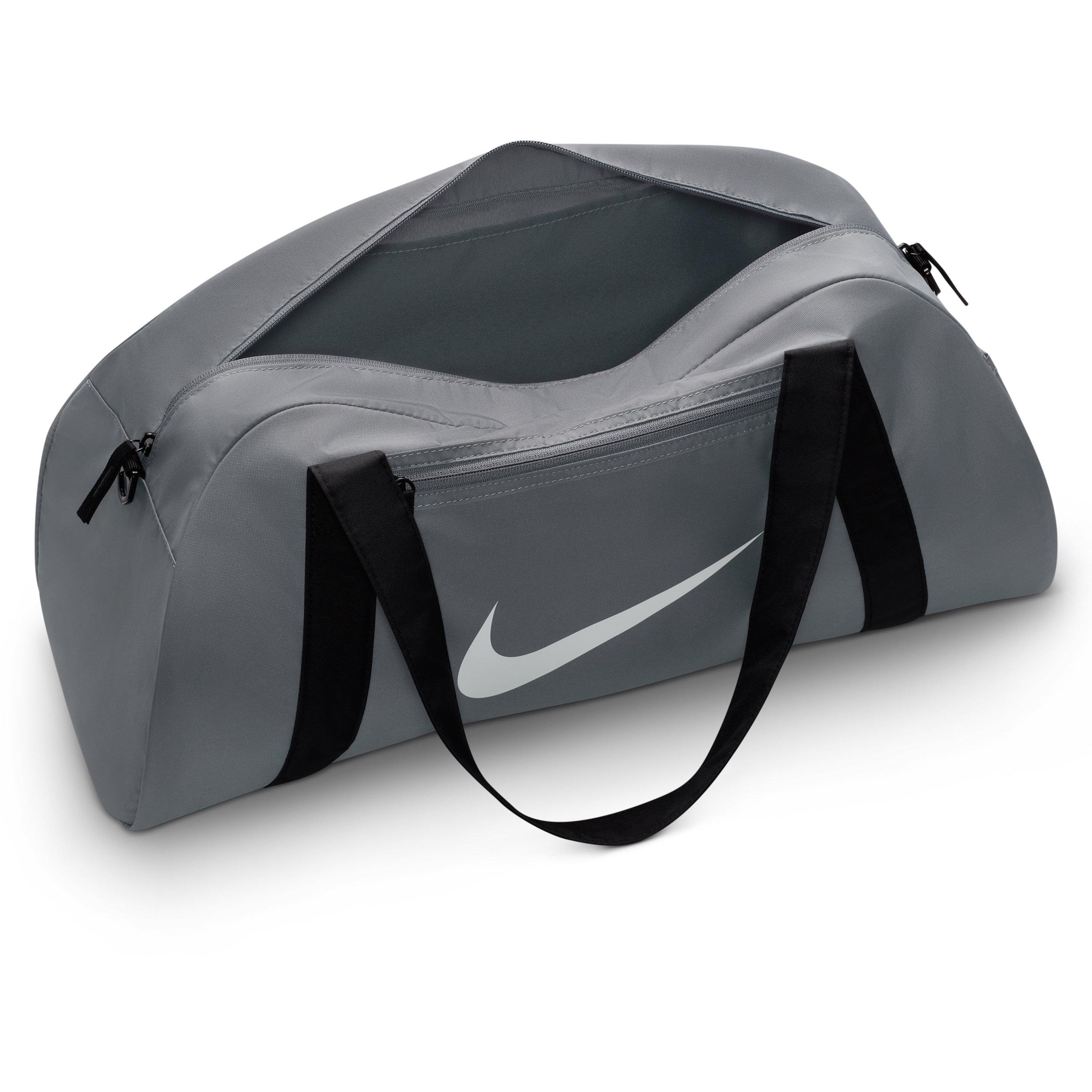 Nike 24L Training Duffel Bag - Smoke Grey/Black/White - GREY/BLACK/WHITE Thumbnail View 4