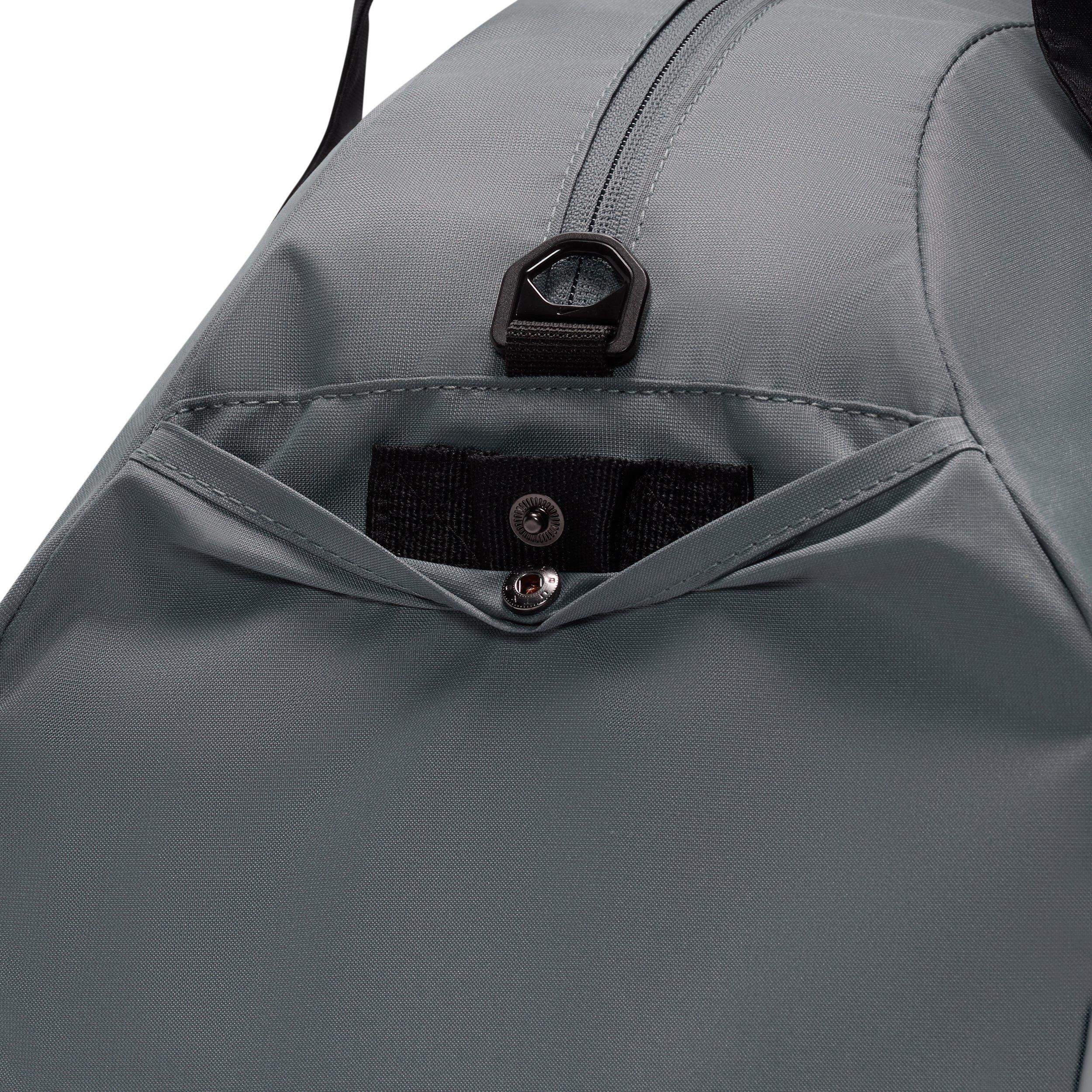 Nike 24L Training Duffel Bag - Smoke Grey/Black/White - GREY/BLACK/WHITE Thumbnail View 7