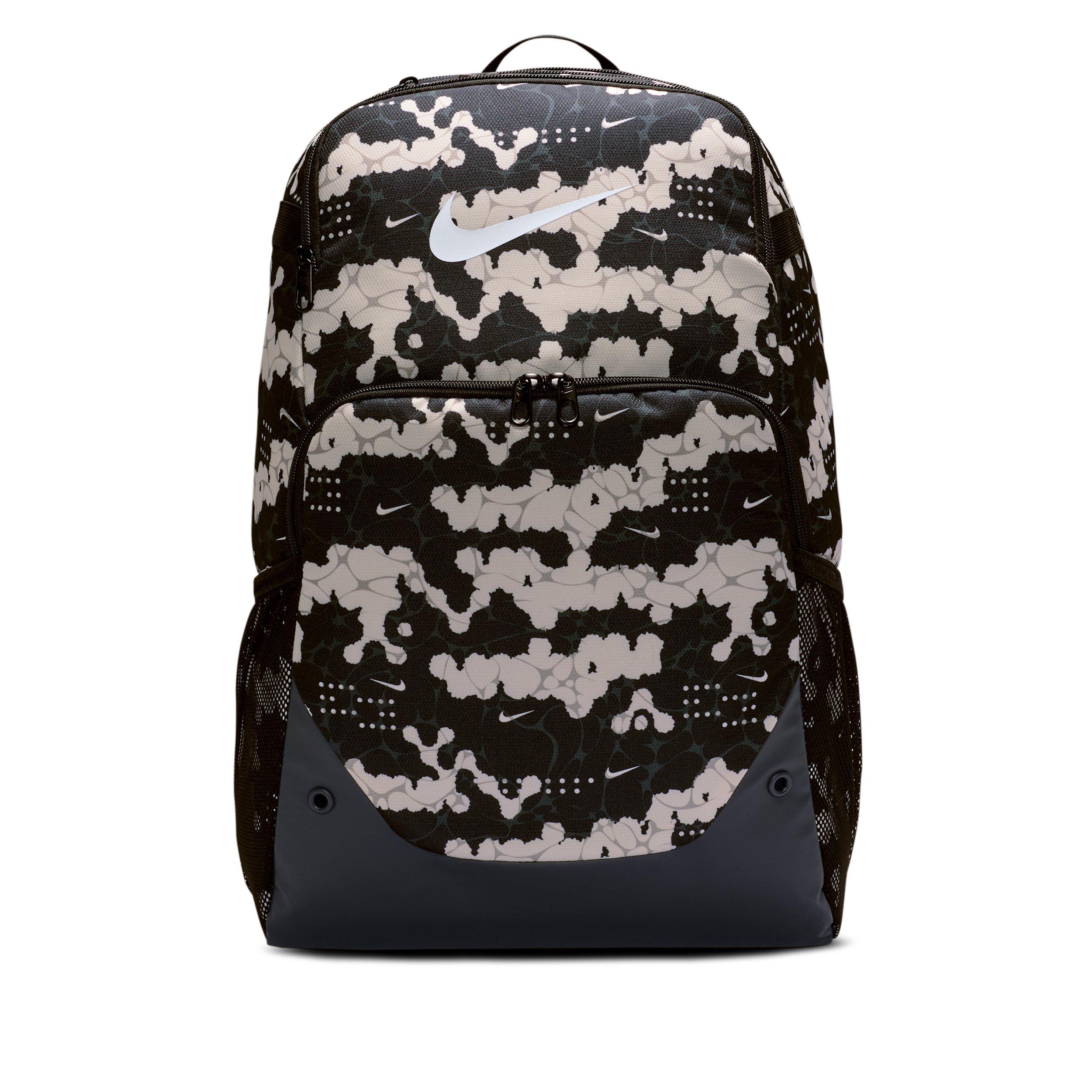 Nike Brasilia Extra Large All Over Print Backpack - Chalk/Black/White - CHALK/BLACK/WHITE Thumbnail View 1