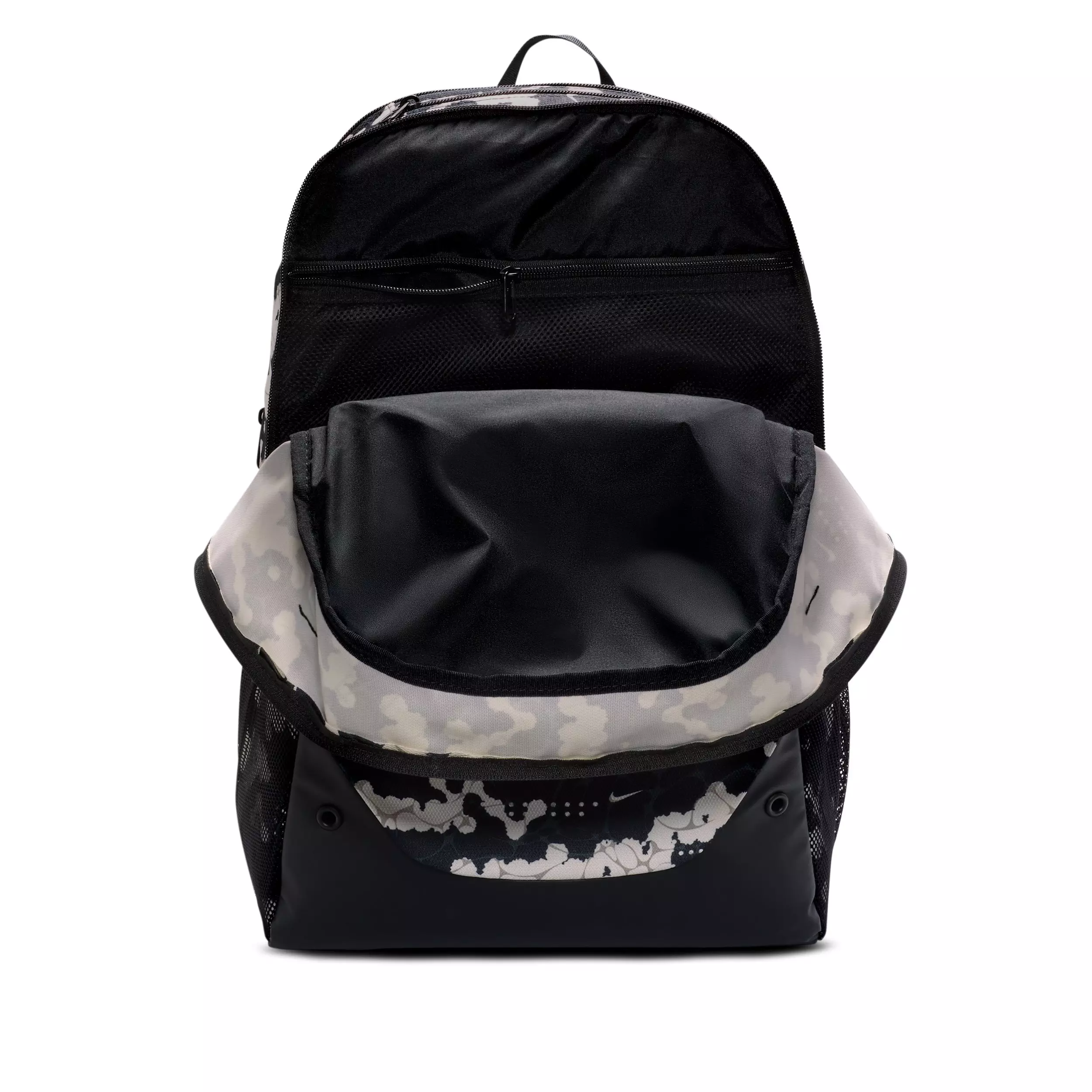 Nike Brasilia Extra Large All Over Print Backpack - Chalk/Black/White - CHALK/BLACK/WHITE
