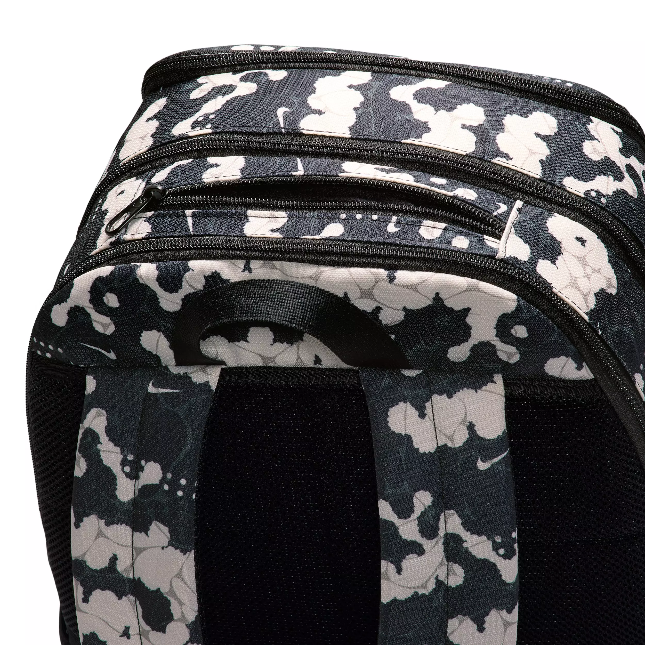 Nike Brasilia Extra Large All Over Print Backpack - Chalk/Black/White - CHALK/BLACK/WHITE