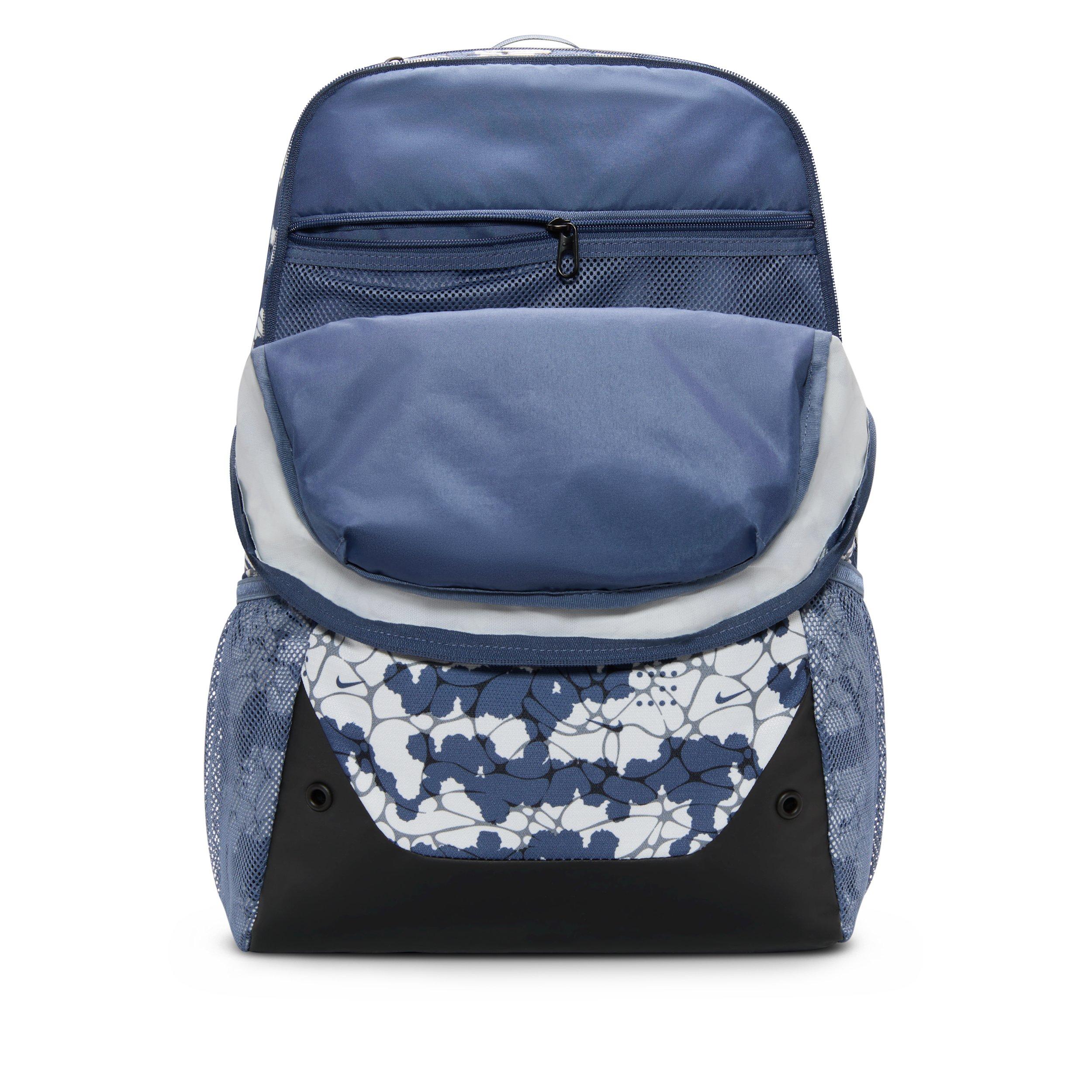 Nike Brasilia Extra Large All Over Print Backpack - Diffused Blue/Black/Black - BLUE/BLACK/BLACK Thumbnail View 4