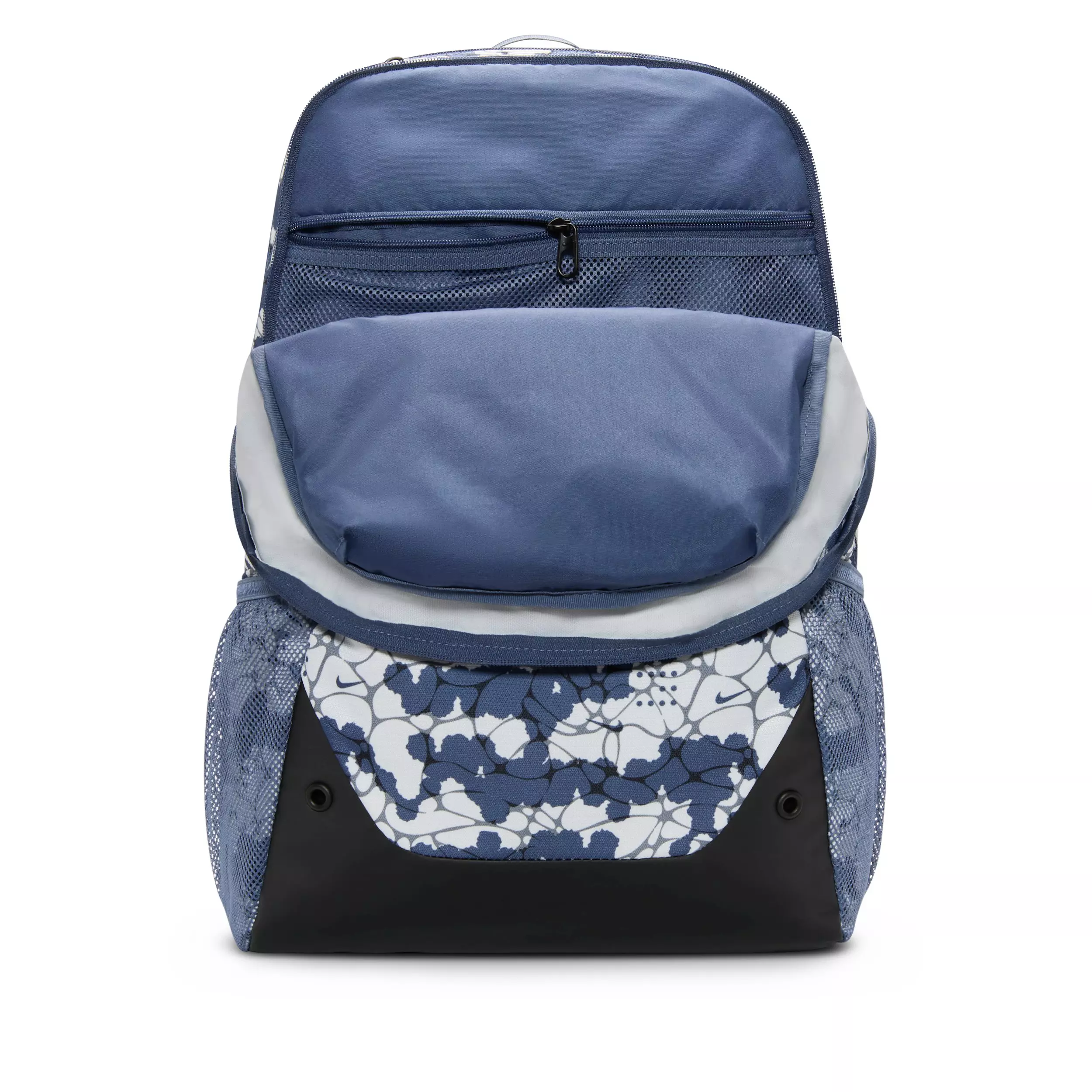 Nike Brasilia Extra Large All Over Print Backpack - Diffused Blue/Black/Black - BLUE/BLACK/BLACK