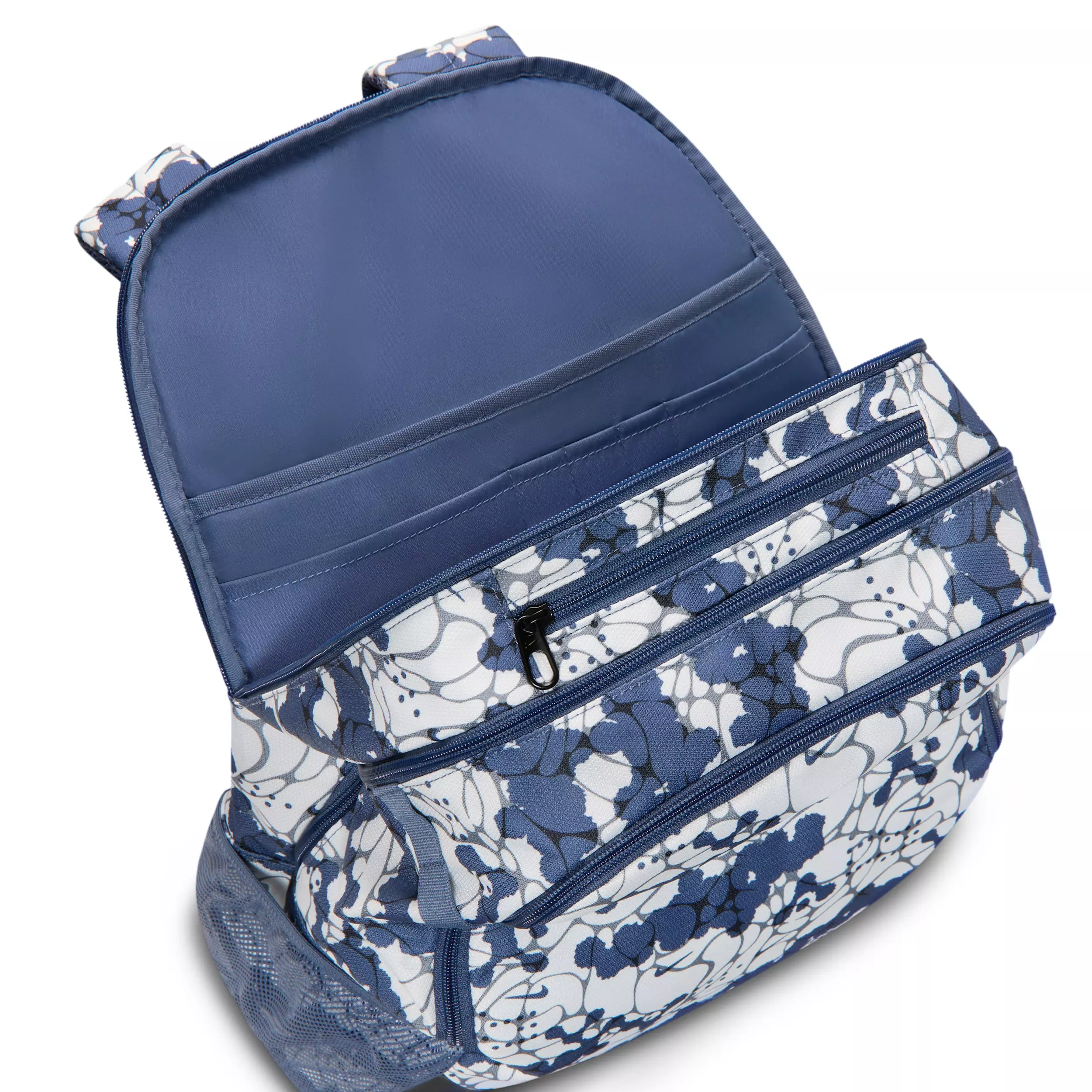Nike Brasilia Extra Large All Over Print Backpack - Diffused Blue/Black/Black - BLUE/BLACK/BLACK