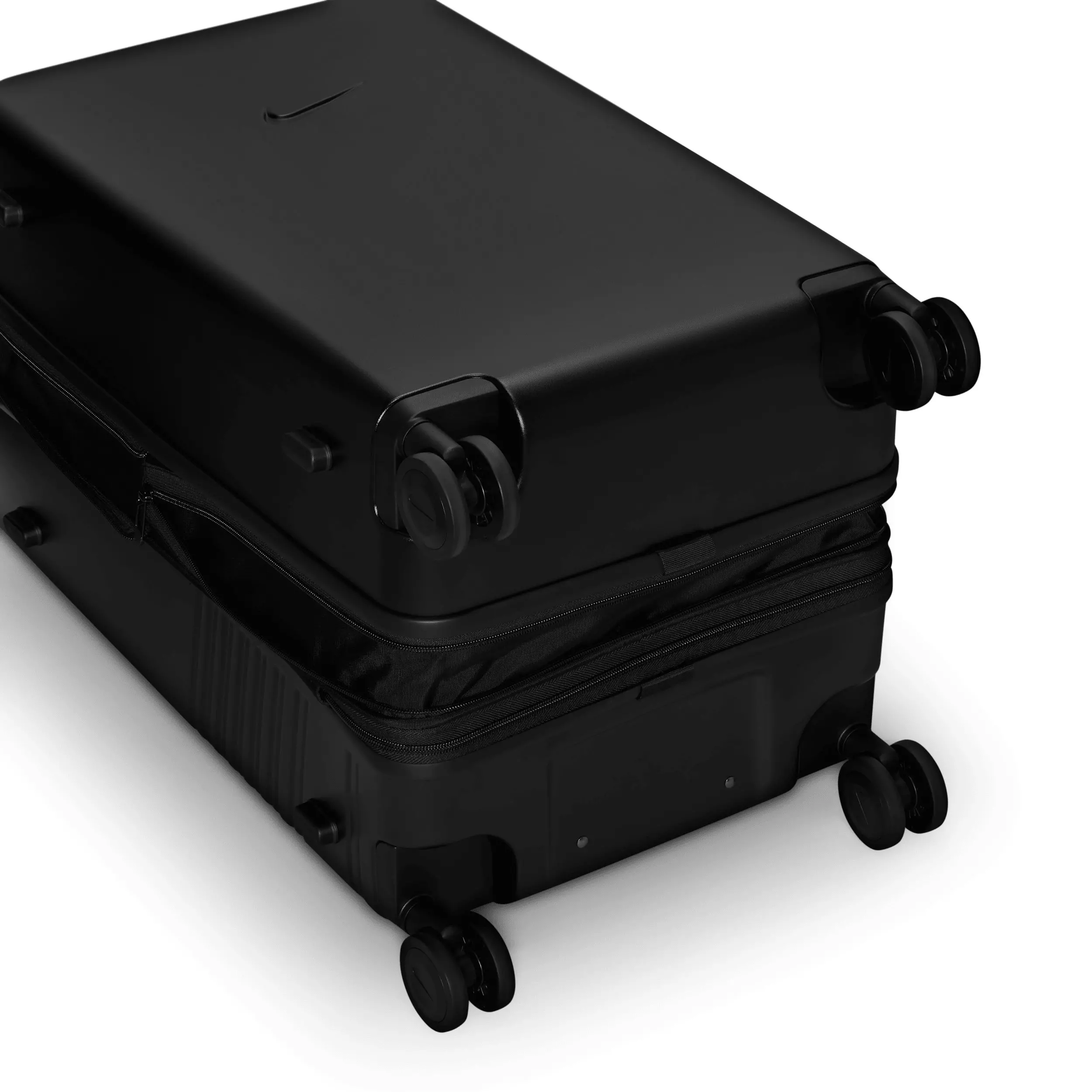 Nike 26" Hardshell Medium Checked Luggage - Black/Black/Black - BLACK/BLACK/BLACK