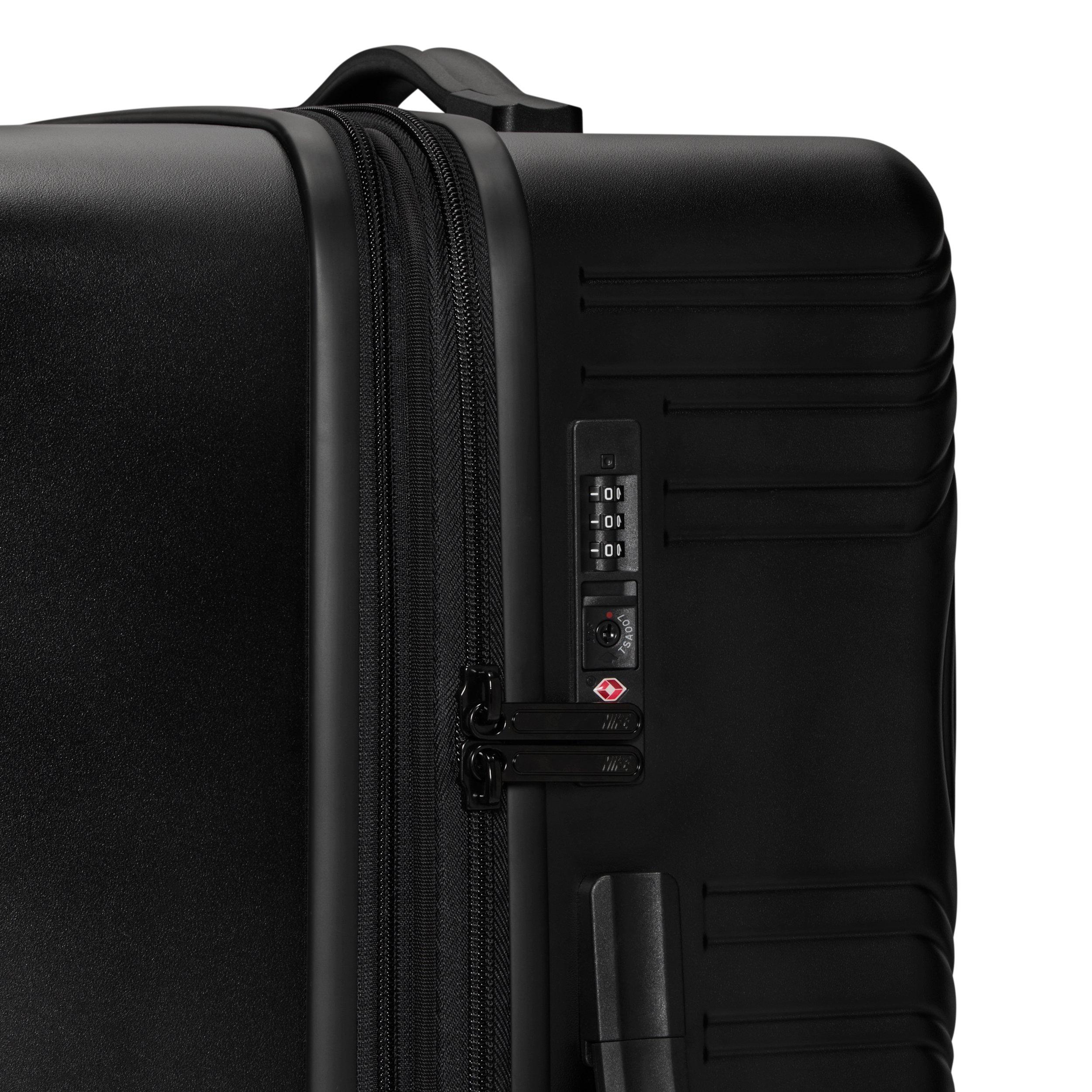 Nike 26" Hardshell Medium Checked Luggage - Black/Black/Black - BLACK/BLACK/BLACK Thumbnail View 8