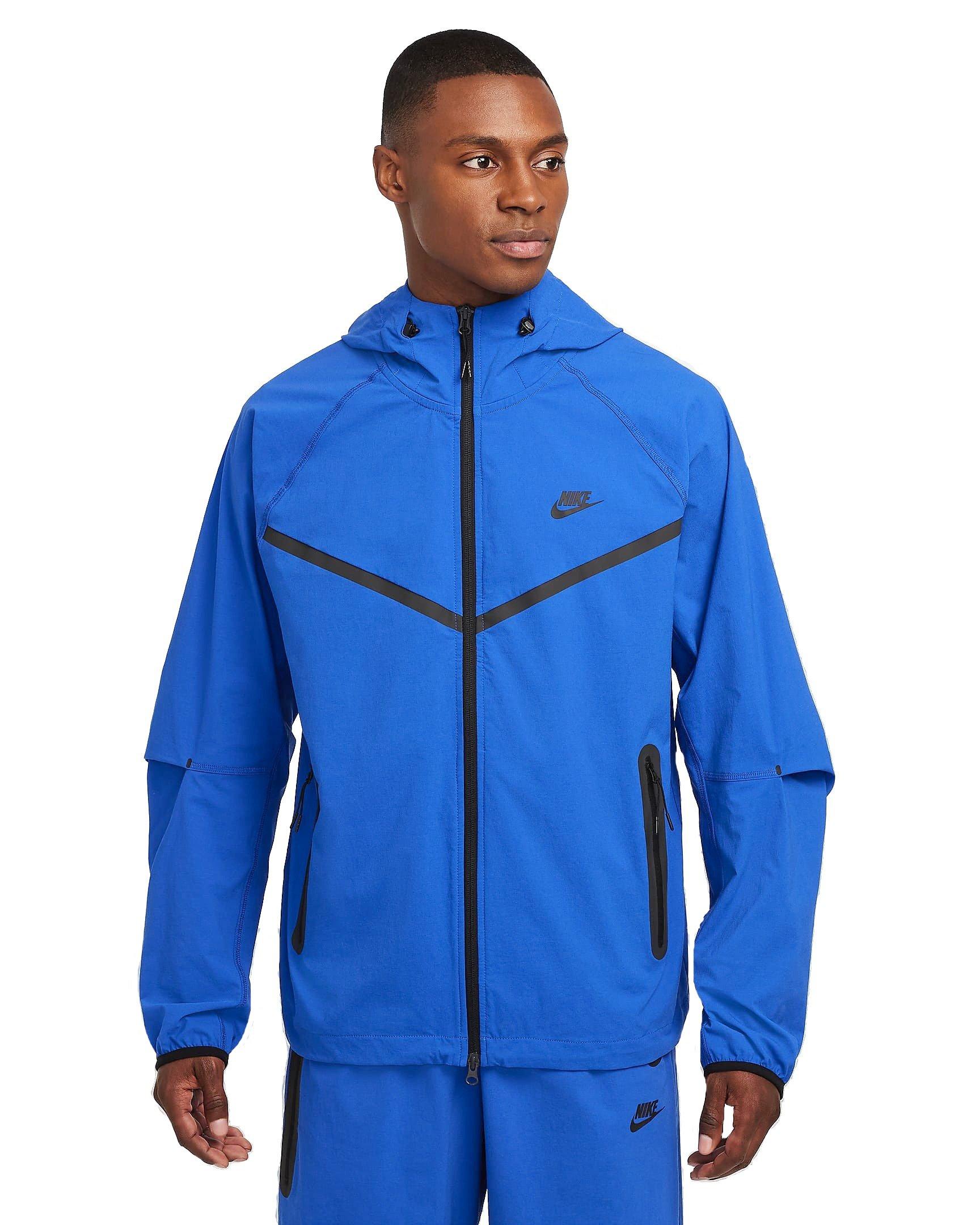 Nike Men's Tech Woven Jacket - ROYAL Thumbnail View 1