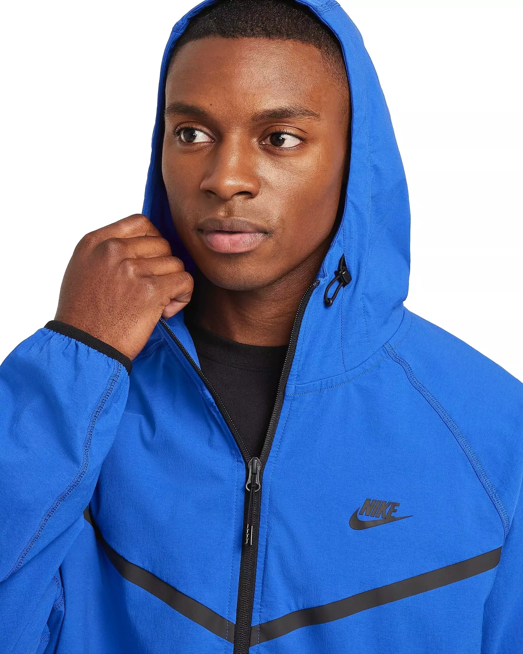 Nike Men's Tech Woven Jacket - ROYAL