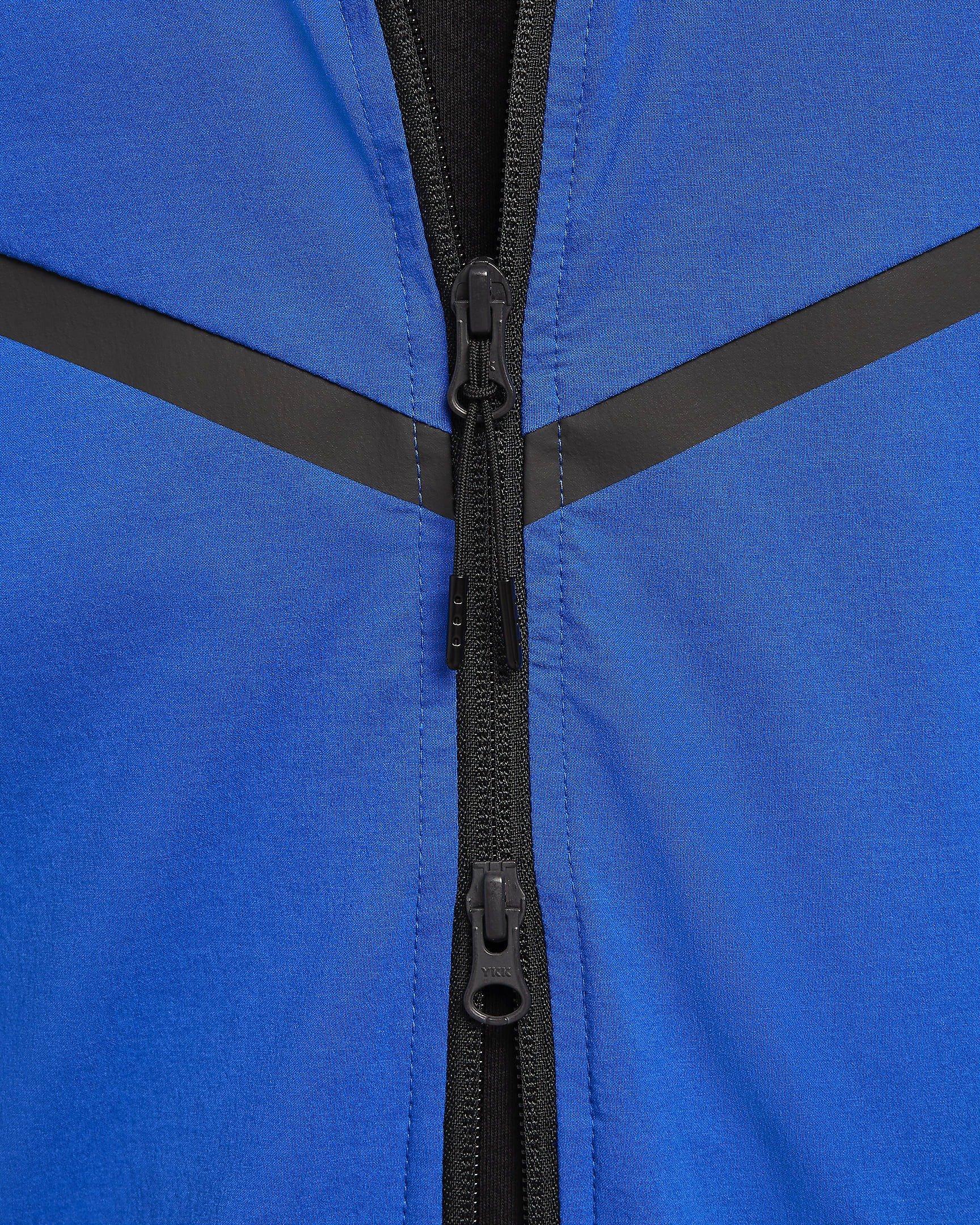 Nike Men's Tech Woven Jacket - ROYAL Thumbnail View 6