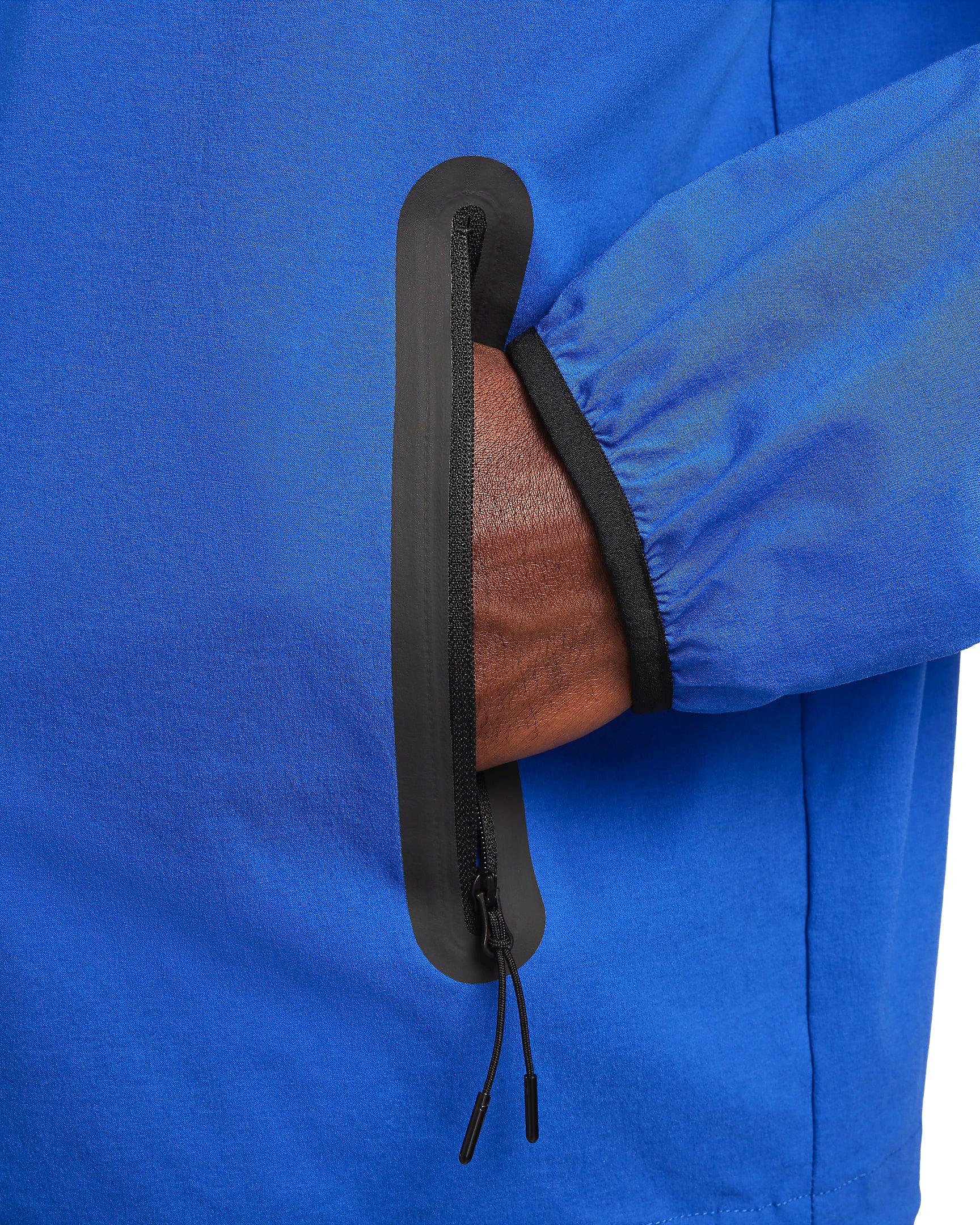 Nike Men's Tech Woven Jacket - ROYAL Thumbnail View 8