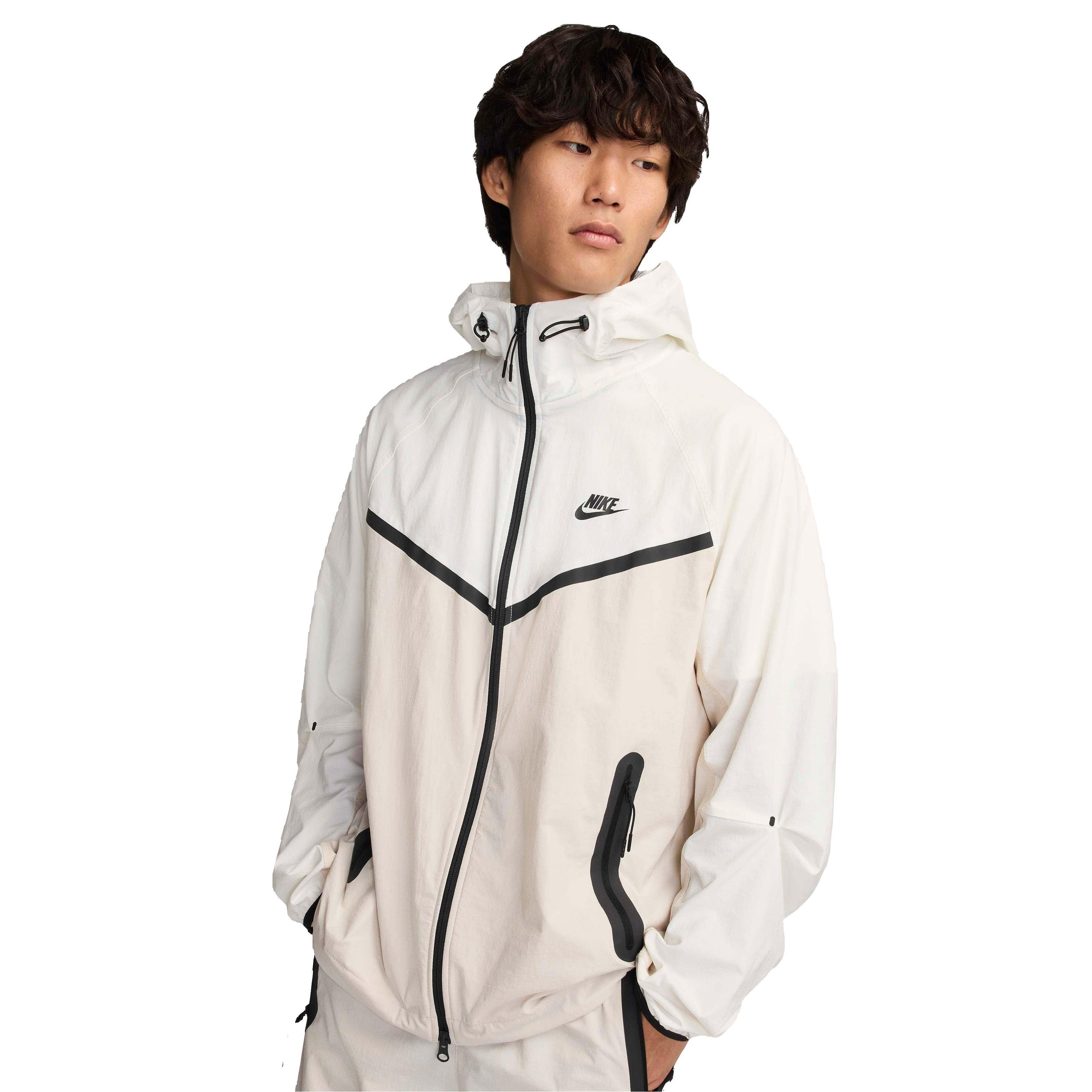 Nike Men's Tech Woven Jacket - LT BROWN Thumbnail View 1