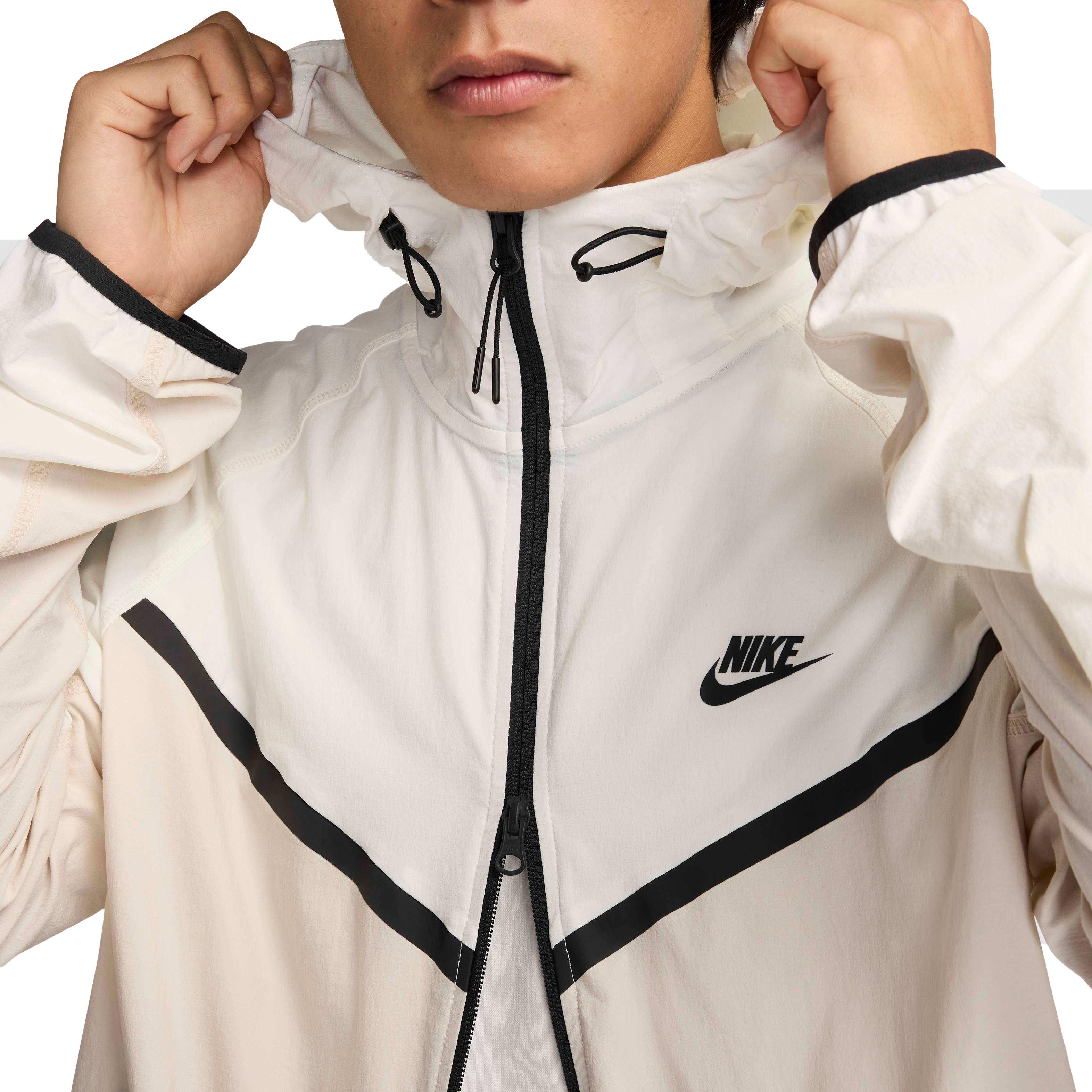 Nike Men's Tech Woven Jacket - LT BROWN Thumbnail View 6