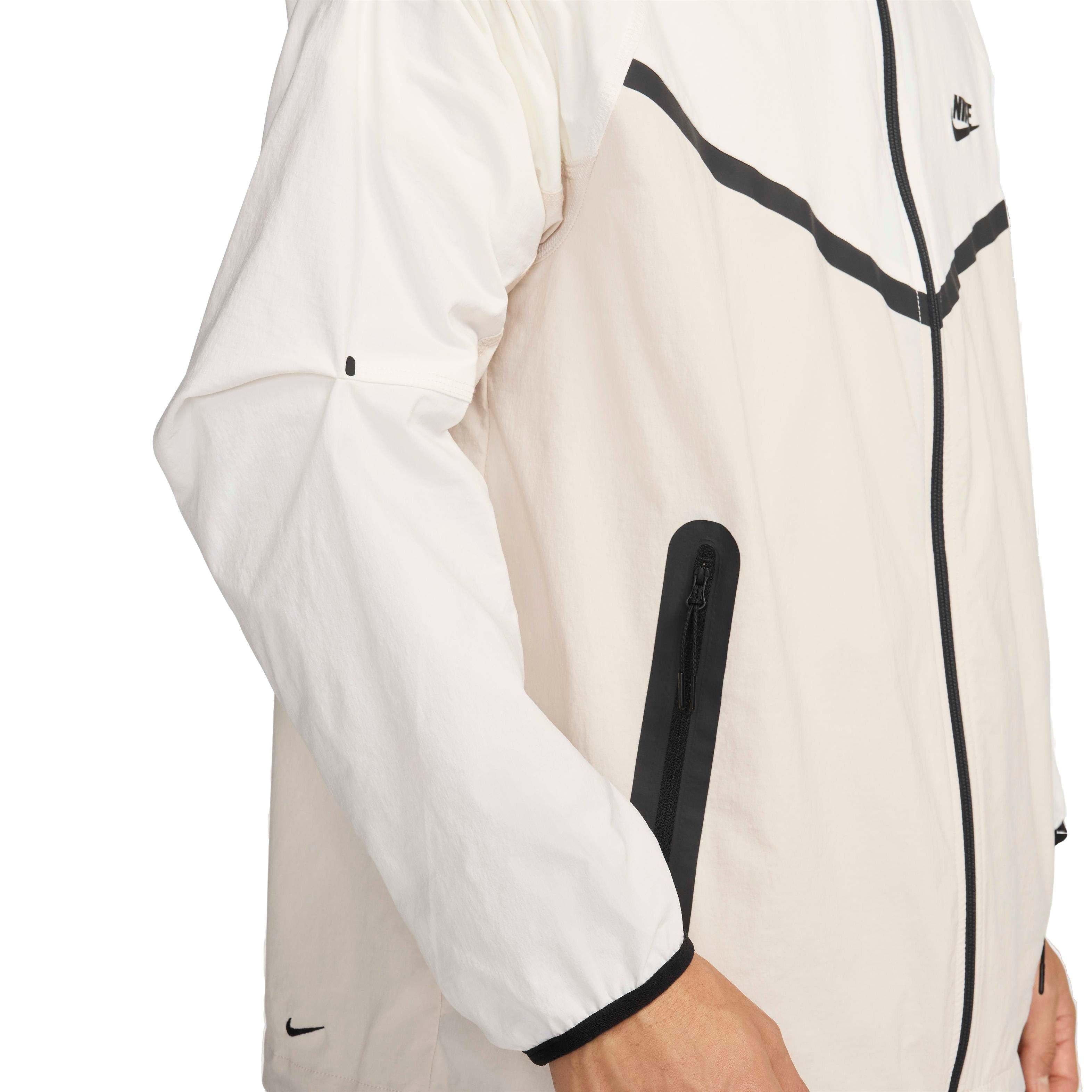 Nike Men's Tech Woven Jacket - LT BROWN Thumbnail View 8