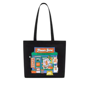 Nike Heritage Tee Graphic Tote - Black/Stadium Green/White