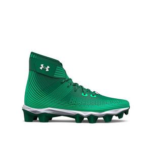 Lime green best sale under armour cleats