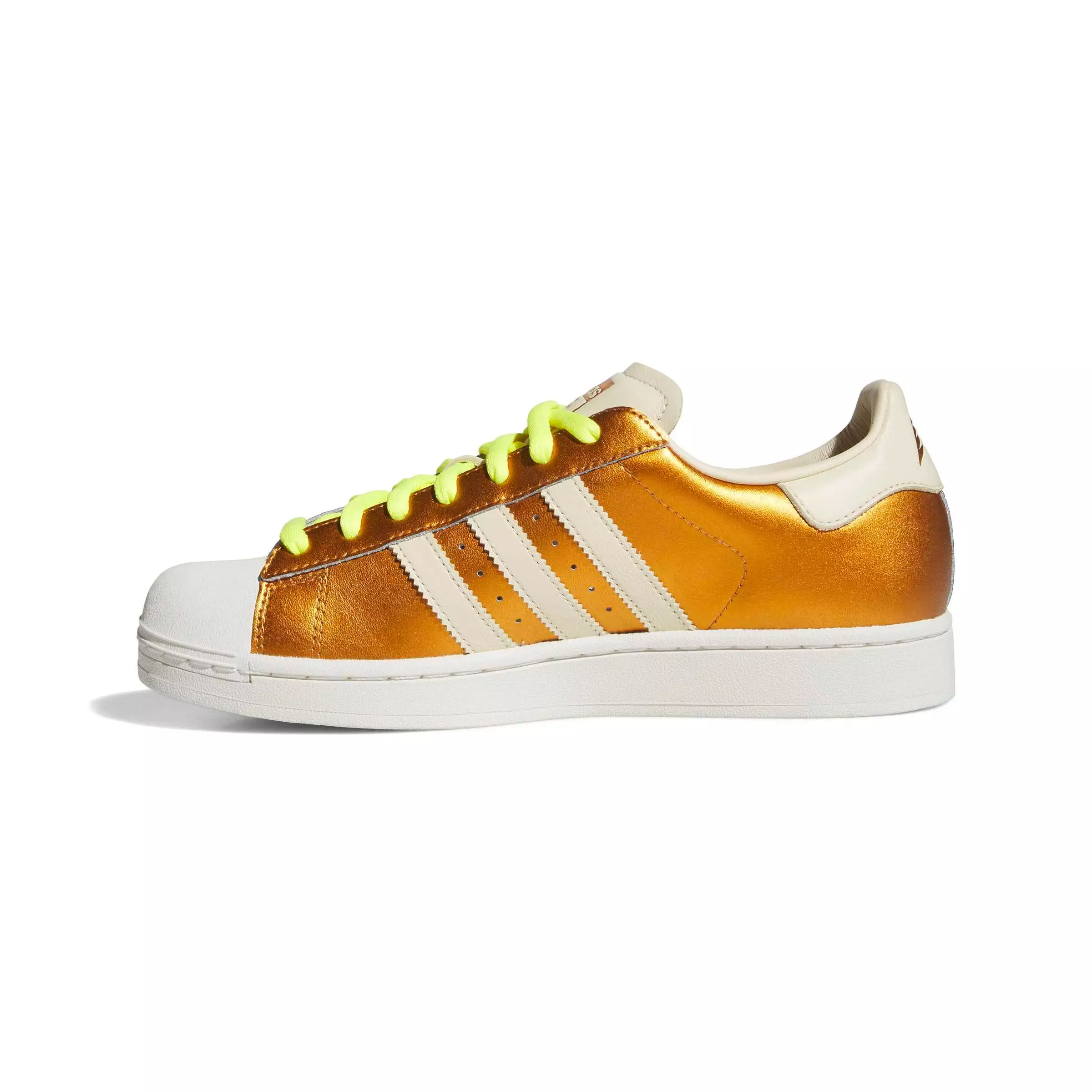 adidas Originals Superstar II "Thermal Gold Metallic/Warm Vanilla/Solar Lemon" Men's Shoe - GOLD/VANILLA/LEMON