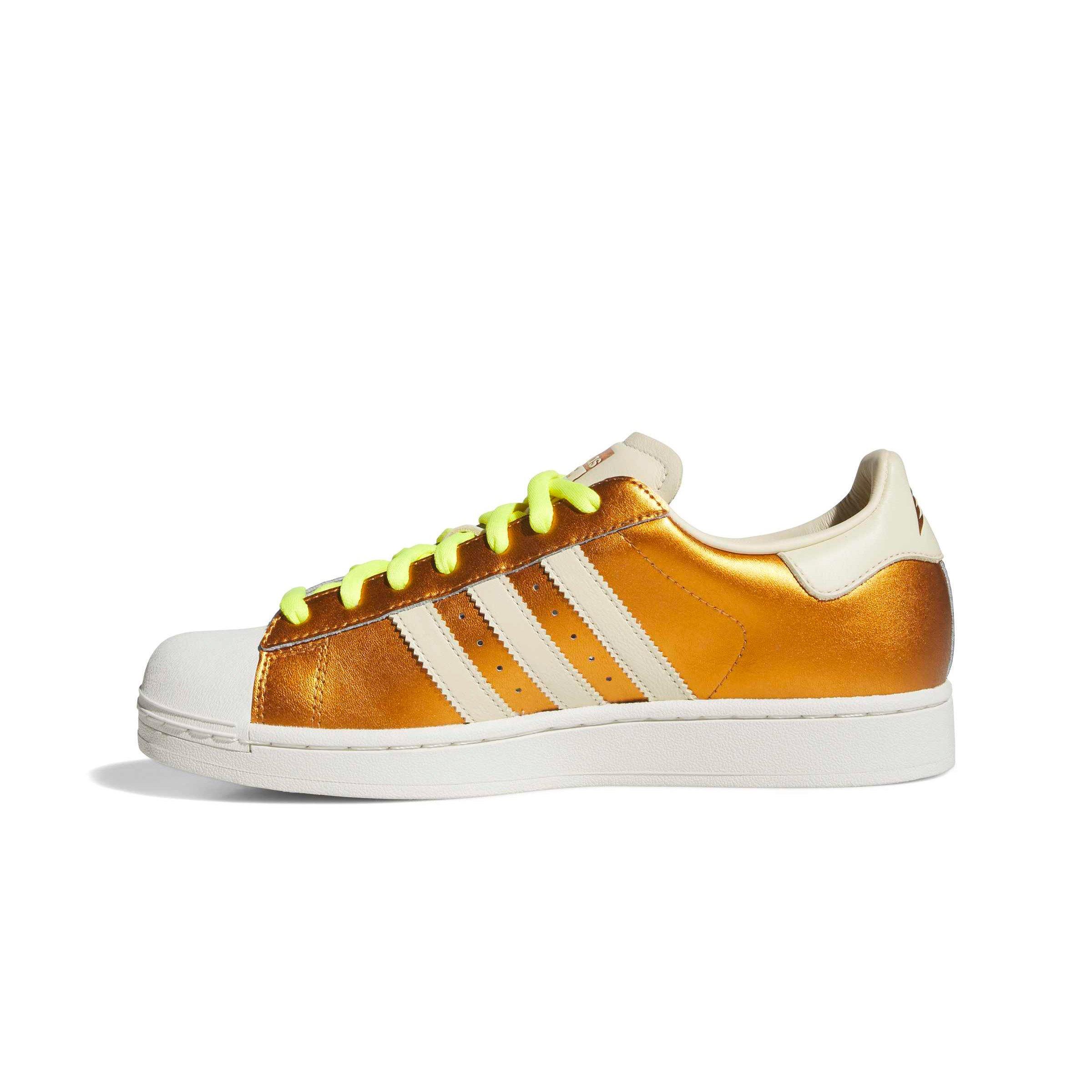 adidas Originals Superstar II "Thermal Gold Metallic/Warm Vanilla/Solar Lemon" Men's Shoe - GOLD/VANILLA/LEMON