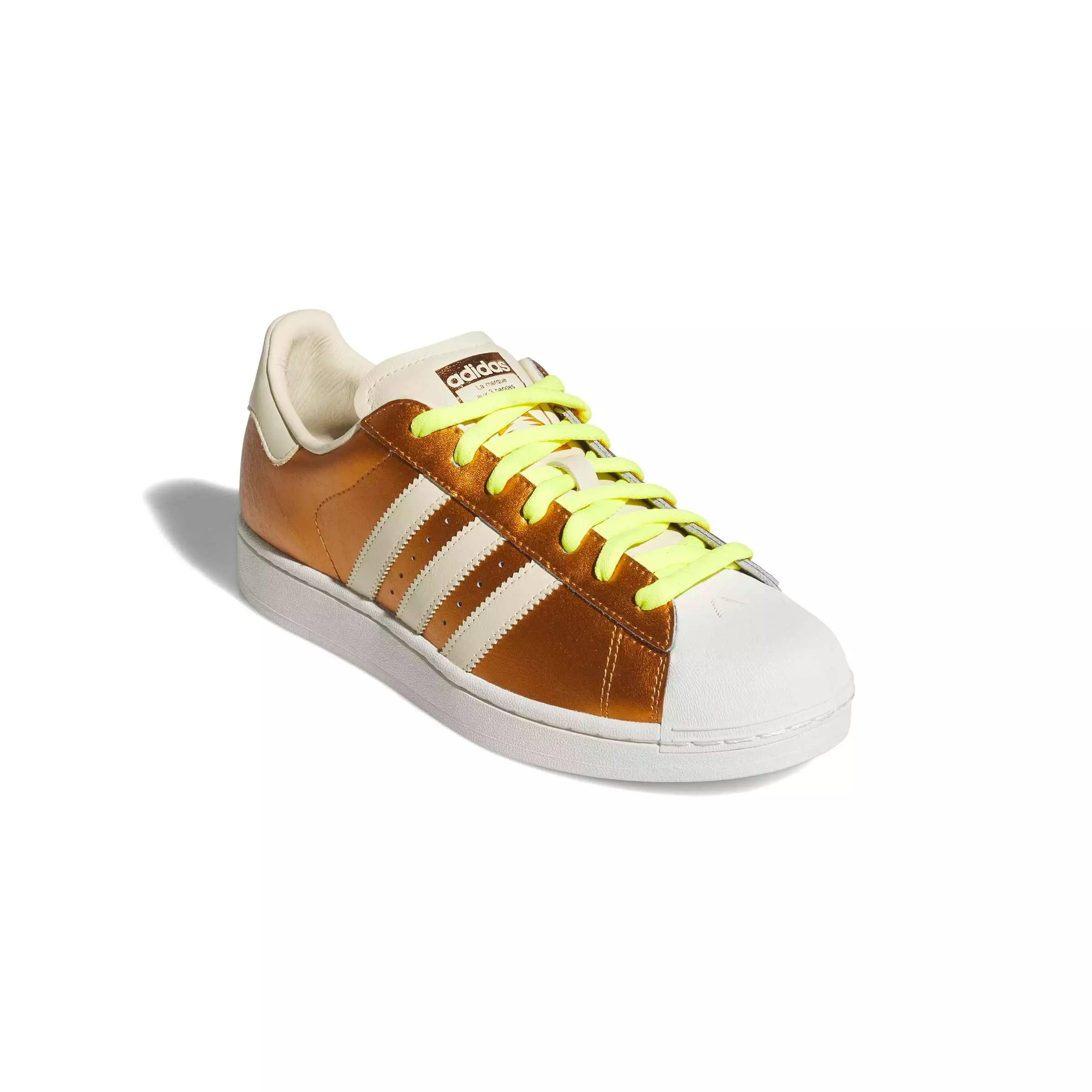 adidas Originals Superstar II "Thermal Gold Metallic/Warm Vanilla/Solar Lemon" Men's Shoe - GOLD/VANILLA/LEMON
