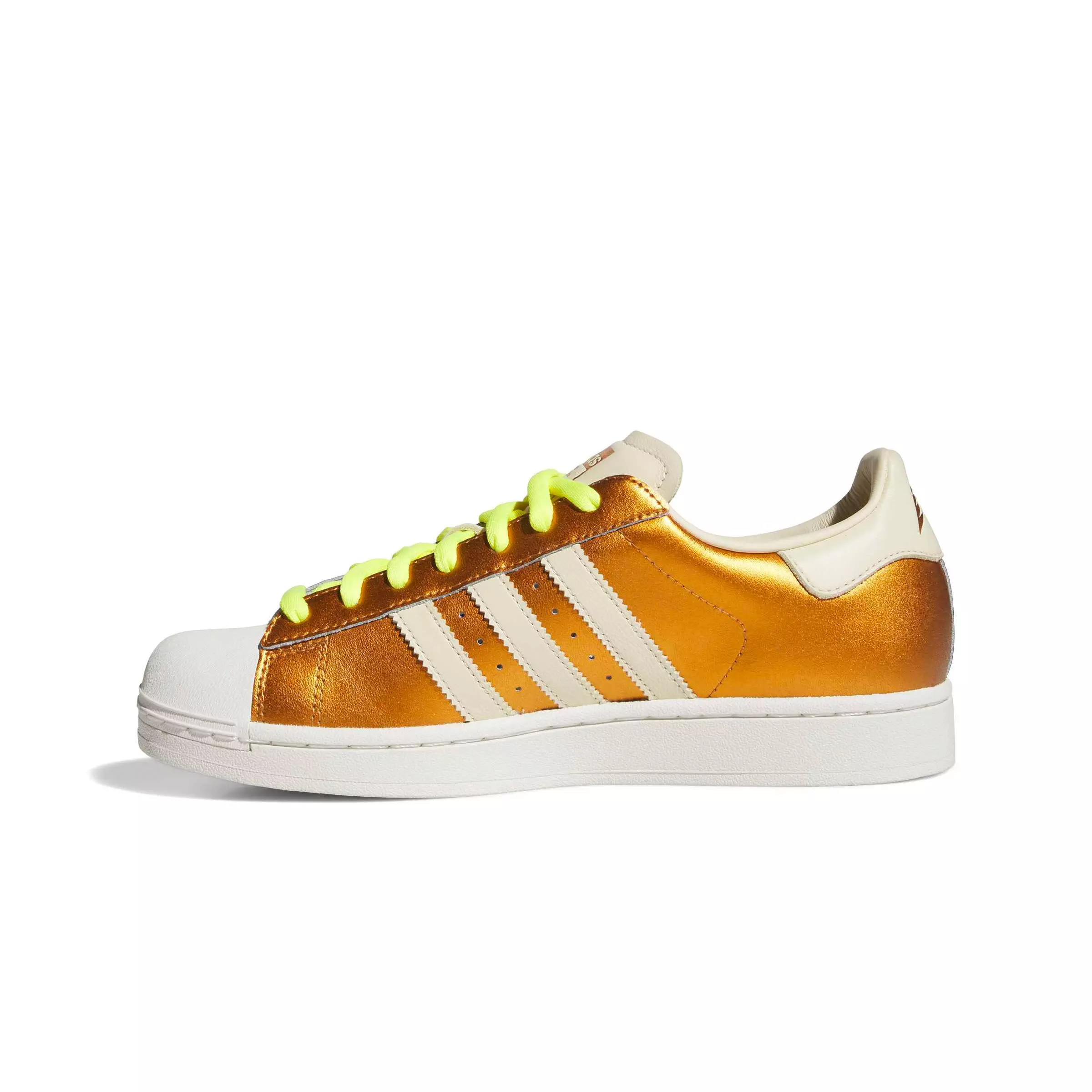 adidas Originals Superstar II "Thermal Gold Metallic/Warm Vanilla/Solar Lemon" Men's Shoe - GOLD/VANILLA/LEMON