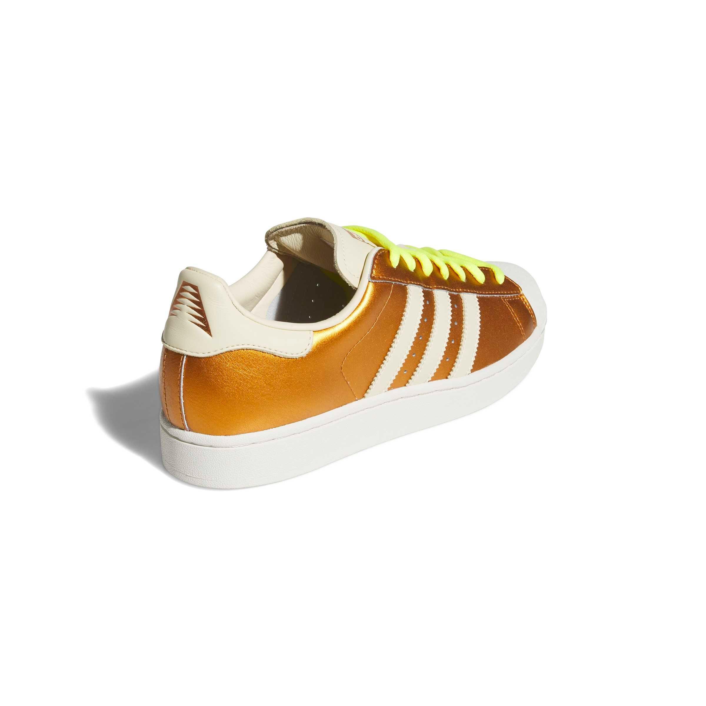adidas Originals Superstar II "Thermal Gold Metallic/Warm Vanilla/Solar Lemon" Men's Shoe - GOLD/VANILLA/LEMON