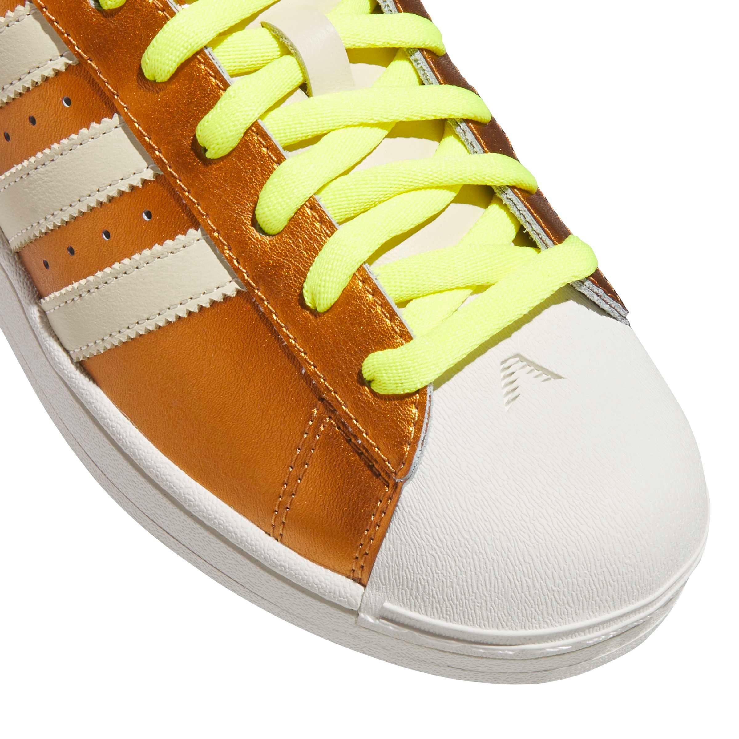 adidas Originals Superstar II "Thermal Gold Metallic/Warm Vanilla/Solar Lemon" Men's Shoe - GOLD/VANILLA/LEMON