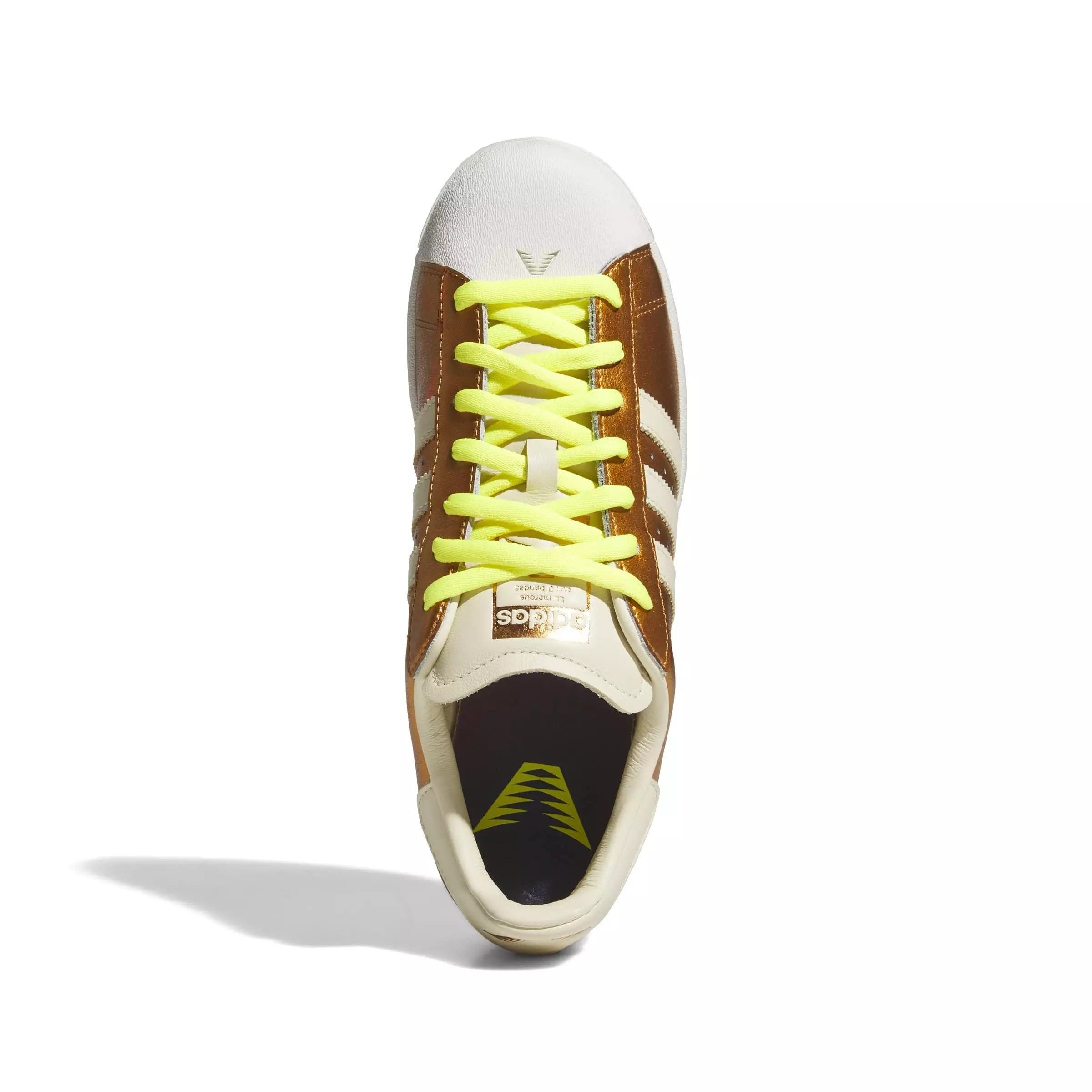 adidas Originals Superstar II "Thermal Gold Metallic/Warm Vanilla/Solar Lemon" Men's Shoe - GOLD/VANILLA/LEMON