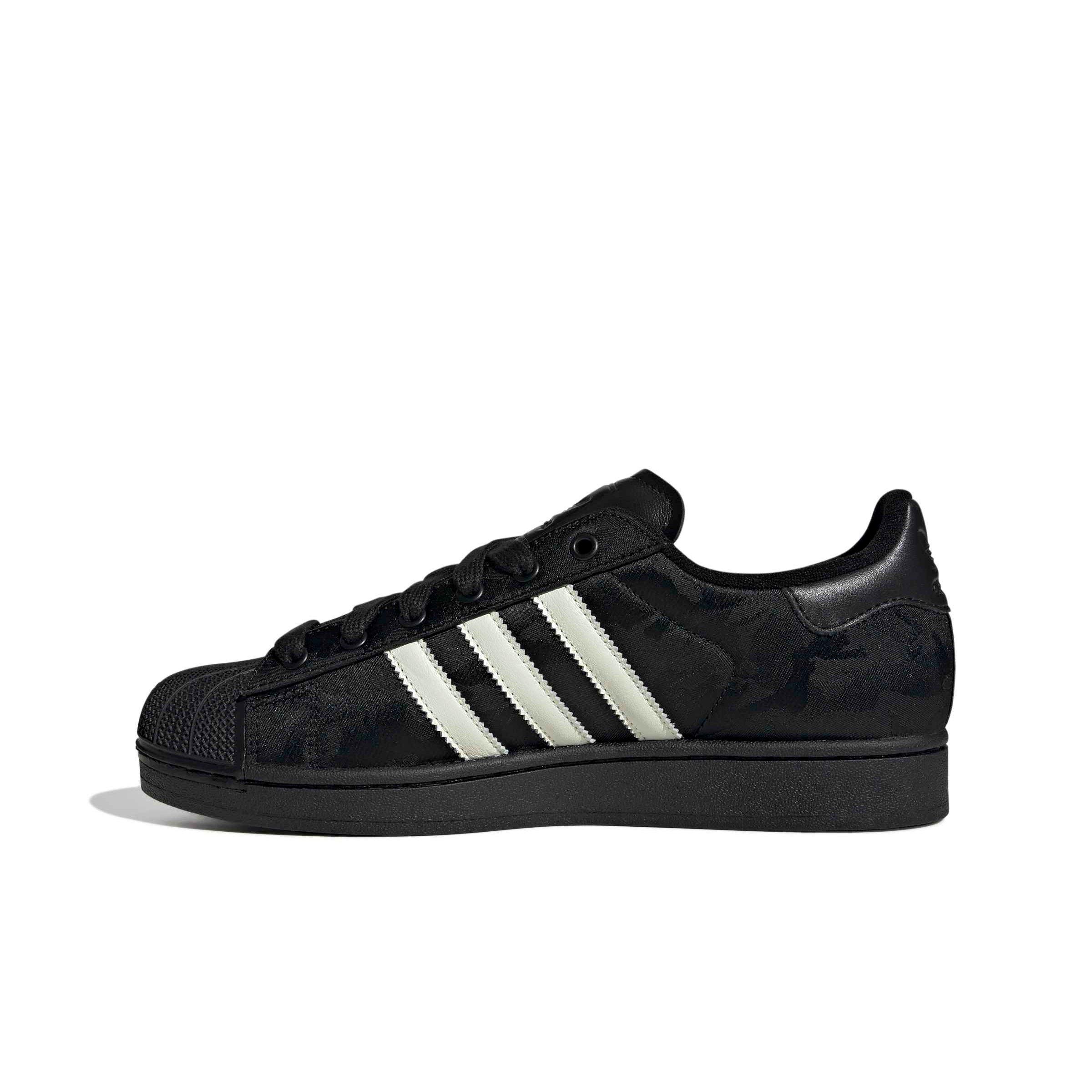 adidas Originals Superstar II "Core Black/Off White/Silver Metallic" Men's Shoe - BLACK/OFF WHITE/SILVER Thumbnail View 2