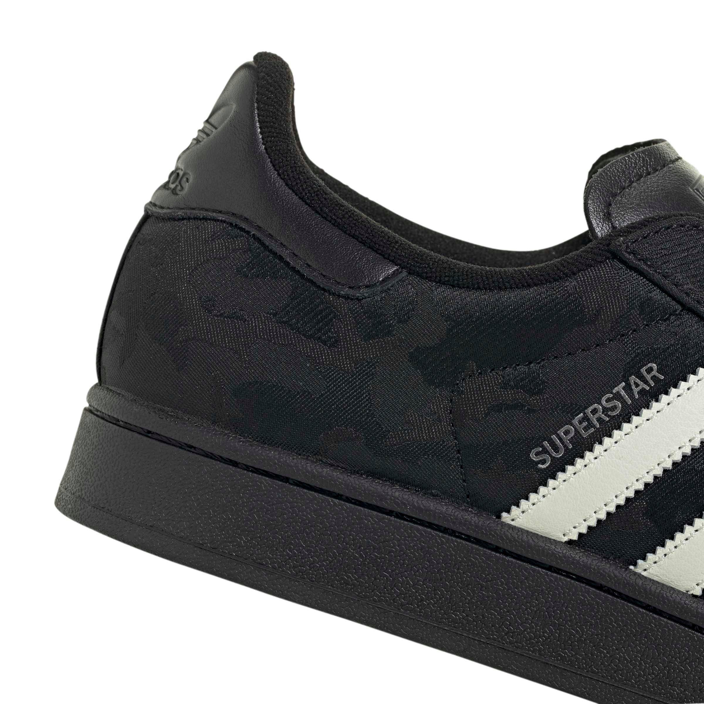 adidas Originals Superstar II "Core Black/Off White/Silver Metallic" Men's Shoe - BLACK/OFF WHITE/SILVER Thumbnail View 8