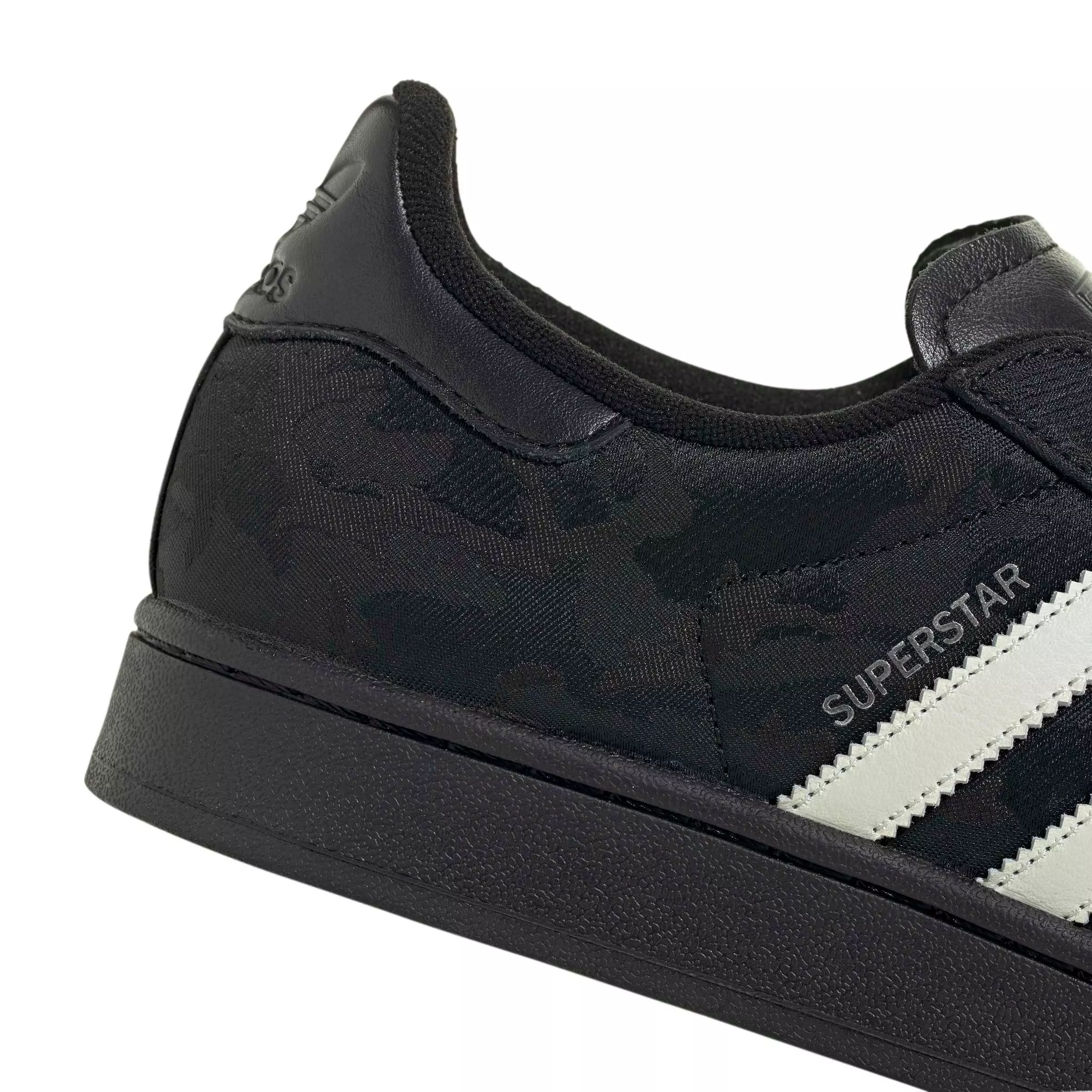 adidas Originals Superstar II "Core Black/Off White/Silver Metallic" Men's Shoe - BLACK/OFF WHITE/SILVER