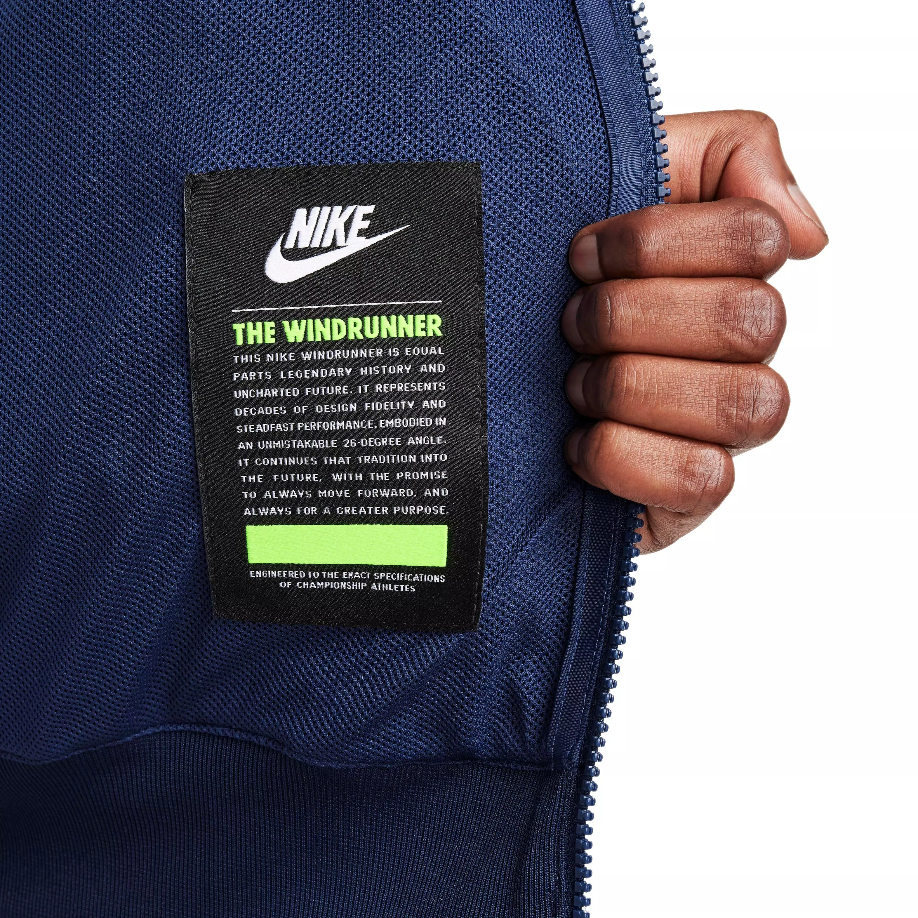 Nike Men's Sportswear Windrunner Hooded Jacket - OBSIDIAN