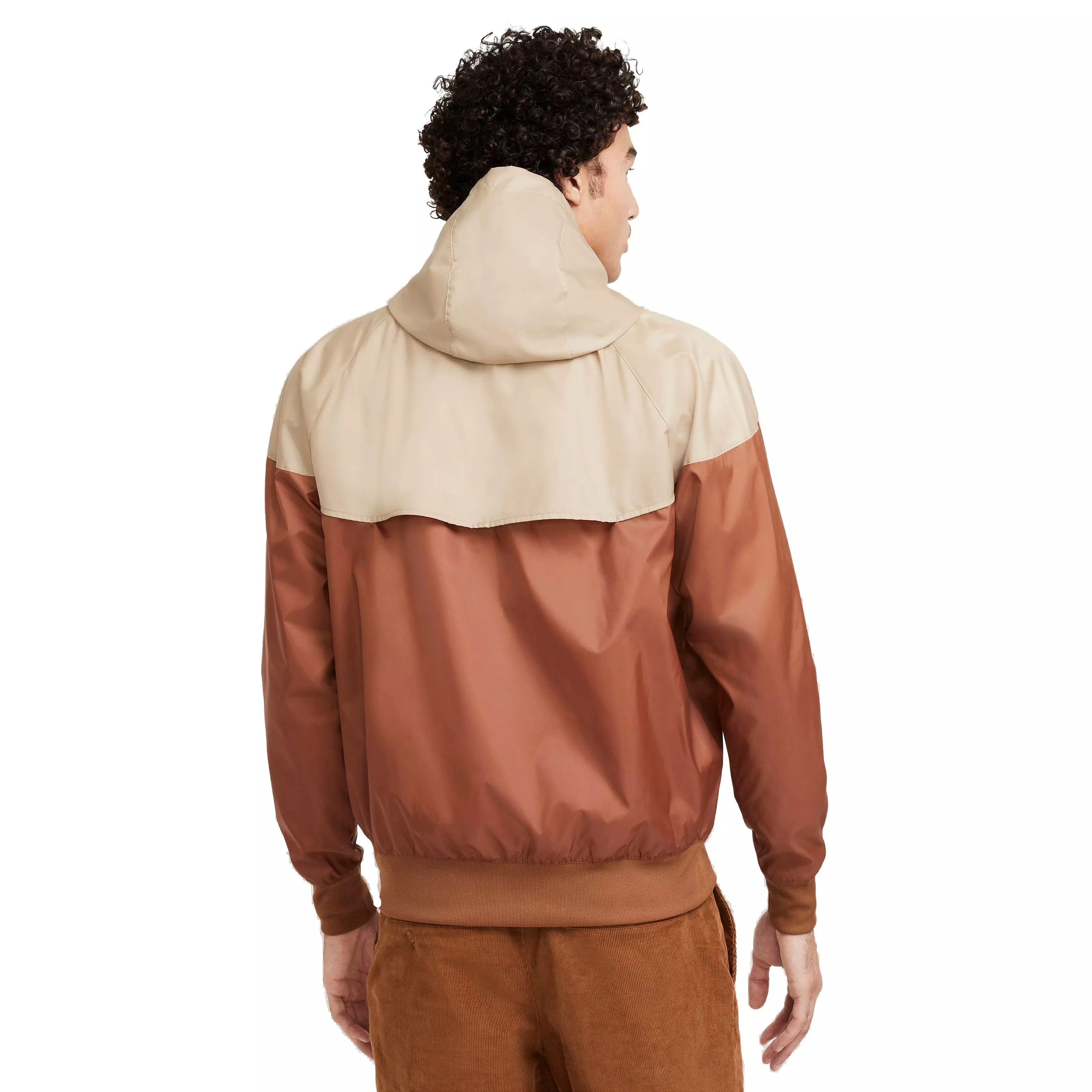 Nike Men's Sportswear Windrunner Hooded Jacket - LT BROWN