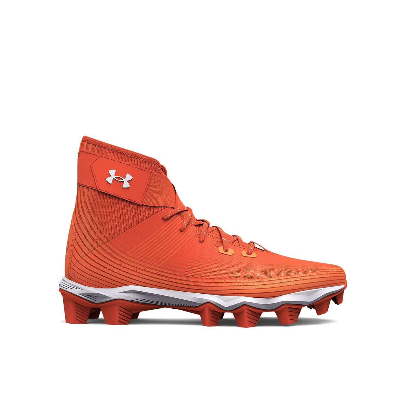 Orange under cheap armour baseball cleats