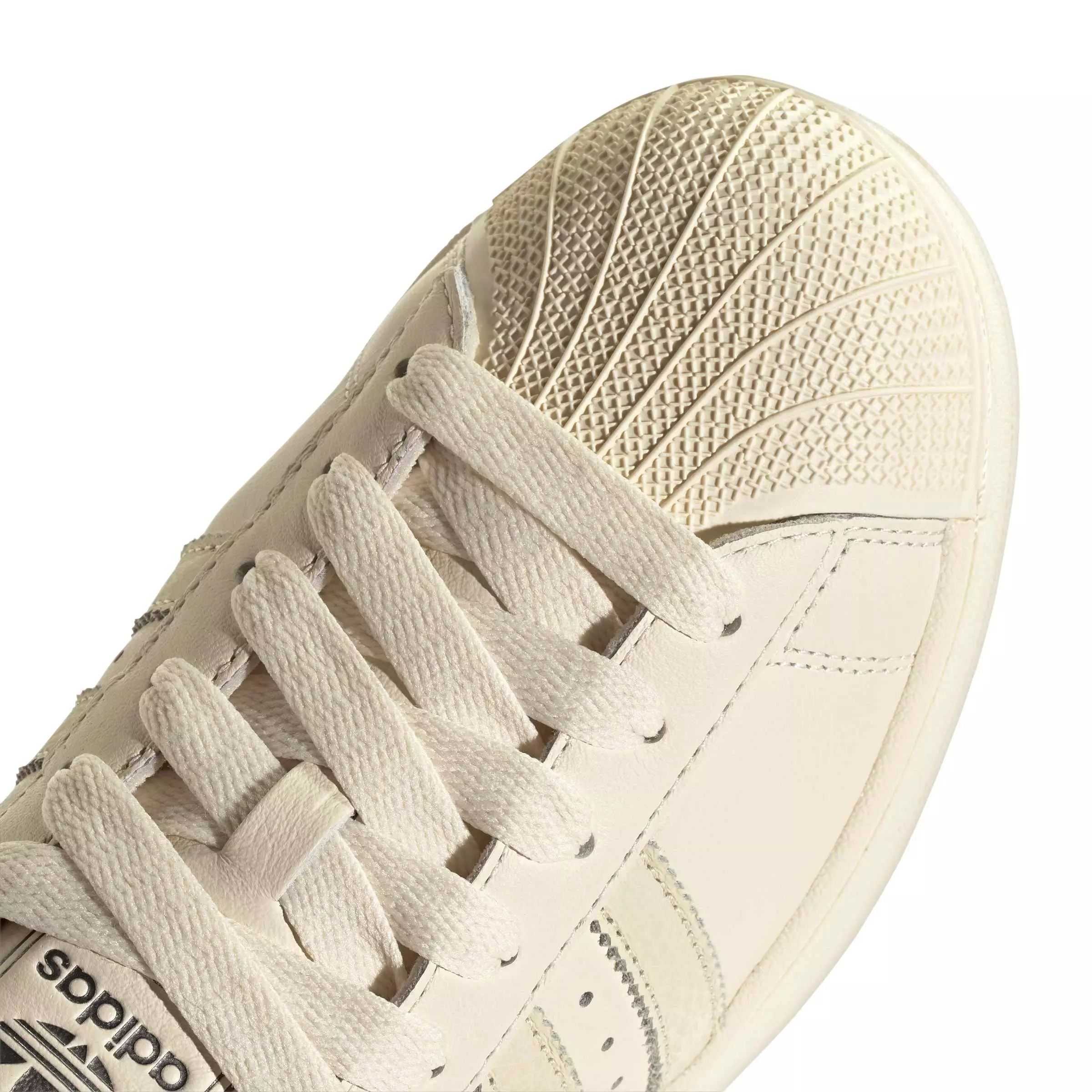 adidas Originals Superstar II "Cream White/Cream White/Iron Metallic" Men's Shoe - CREAM/CREAM/IRON
