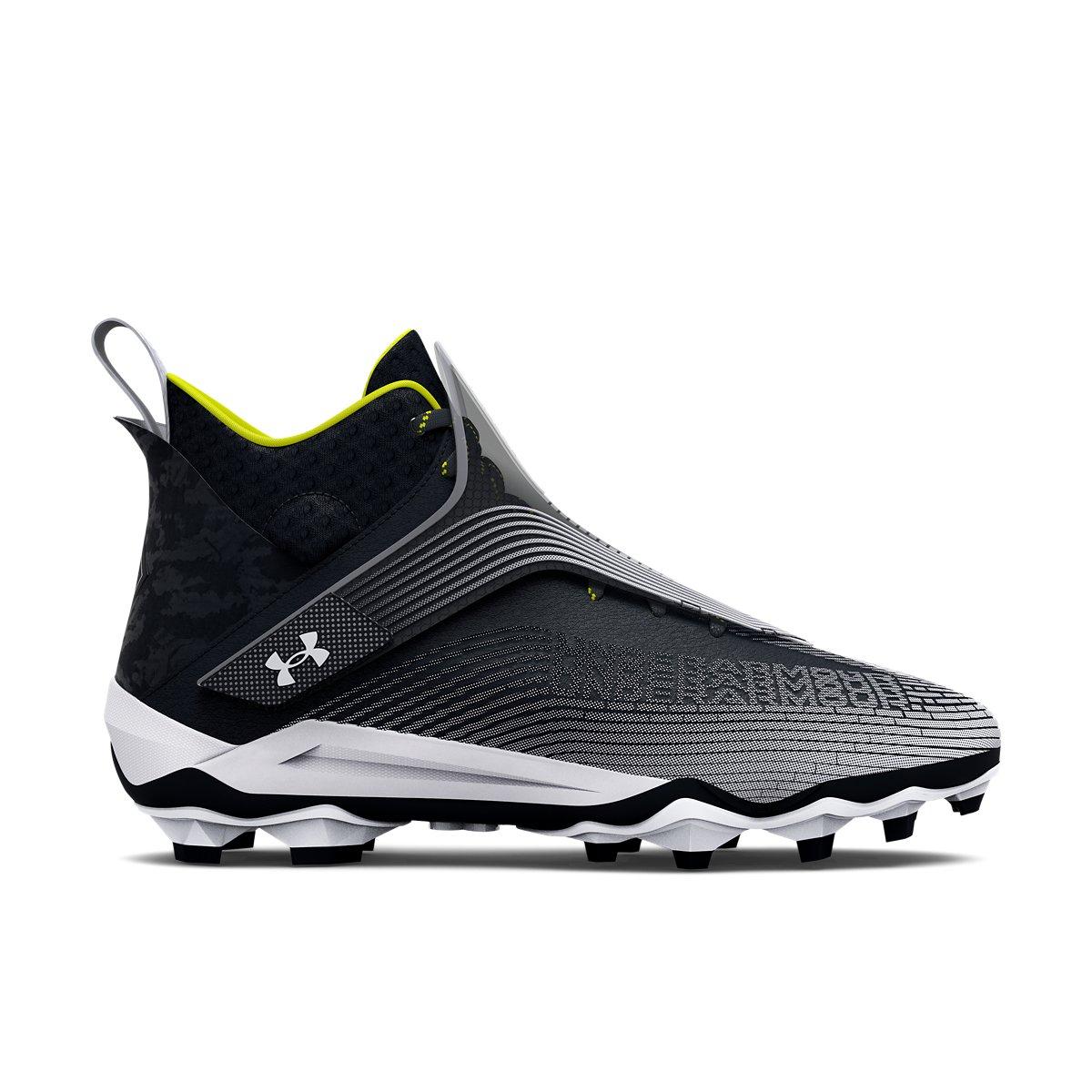 Under Armour Highlight Hammer MC "Black/White" Men's Football Cleat - BLACK/WHITE Thumbnail View 1