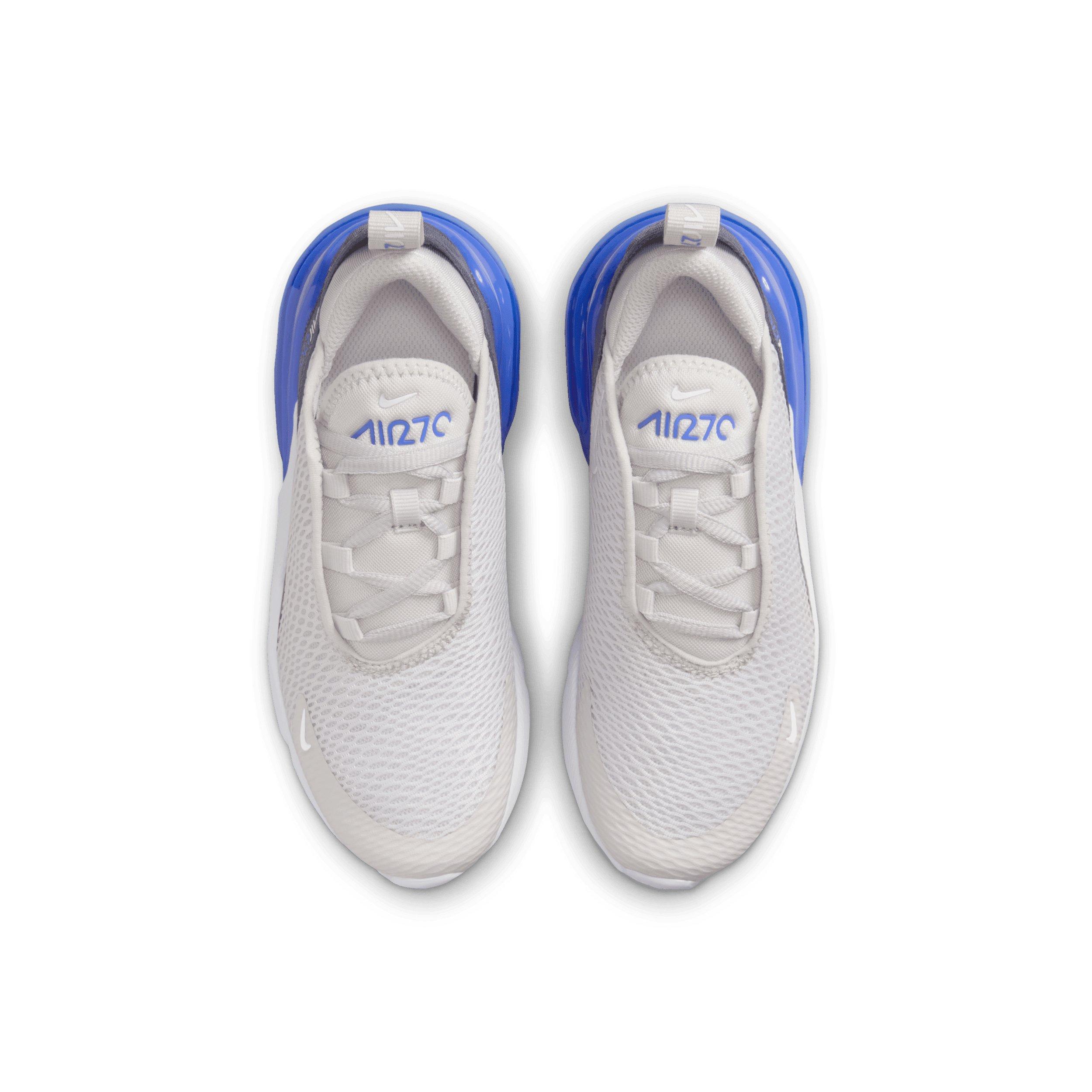 Nike Air Max 270 Preschool Boys' "Vast Grey/Hyper Royal/Thunder Blue/White" Shoe