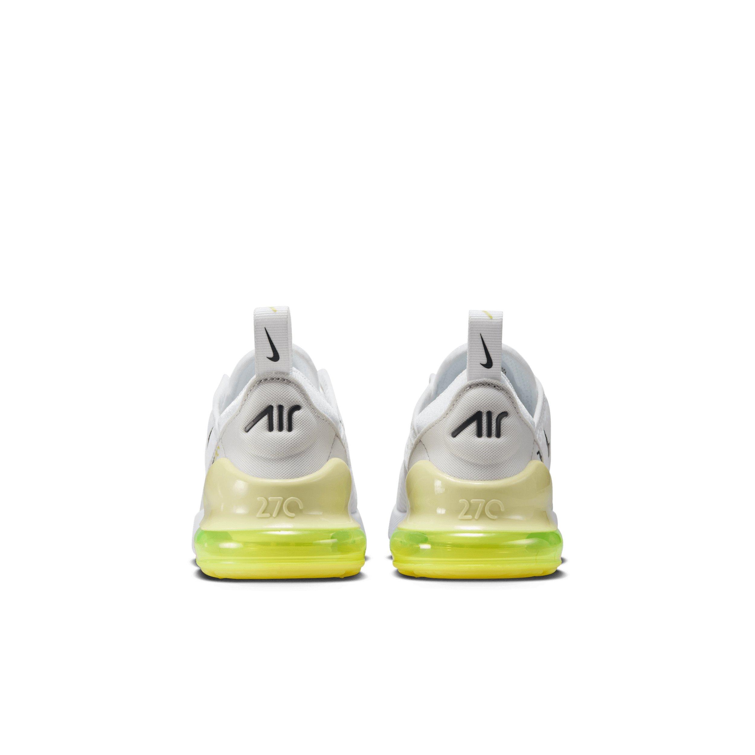 Nike Air Max 270 Preschool Boys' "White/Limelight/Vast Grey/Anthracite" Shoe