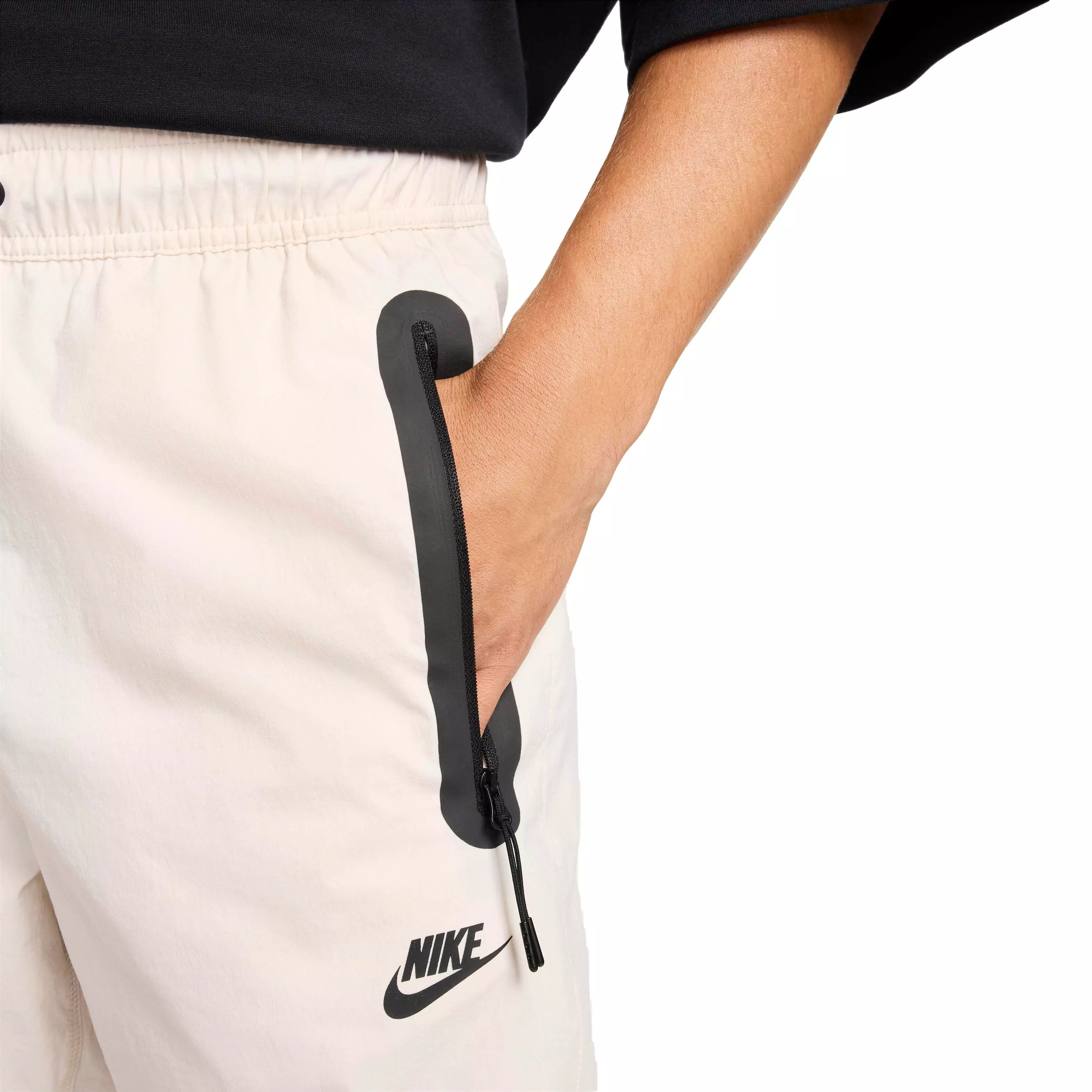 Nike Men's Tech Woven Pants-Light Brown - LIGHT BROWN