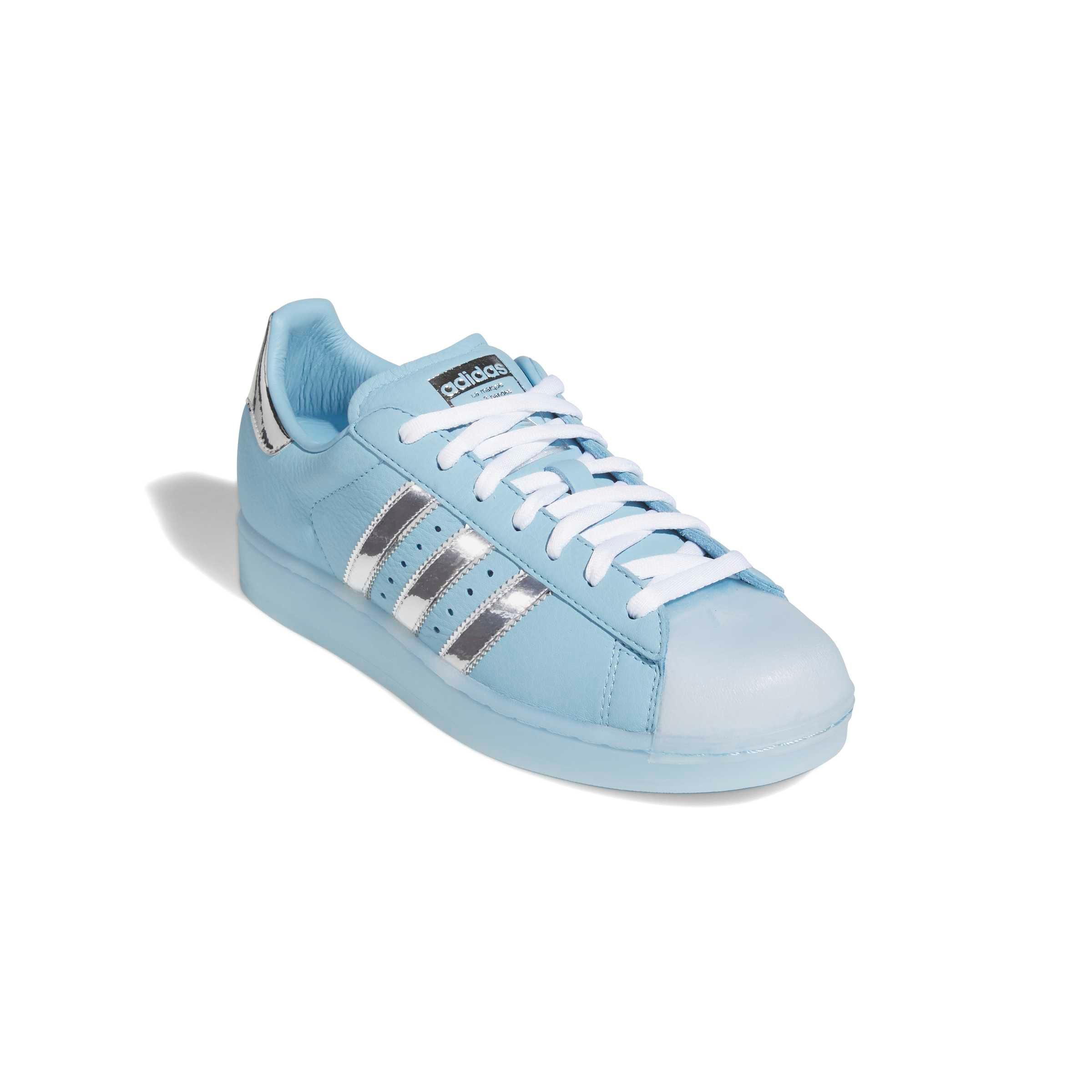 adidas Originals Superstar II "Clear Blue/Tech Grey Metallic/Ftwr White" Men's Shoe - BLUE/GREY/WHITE