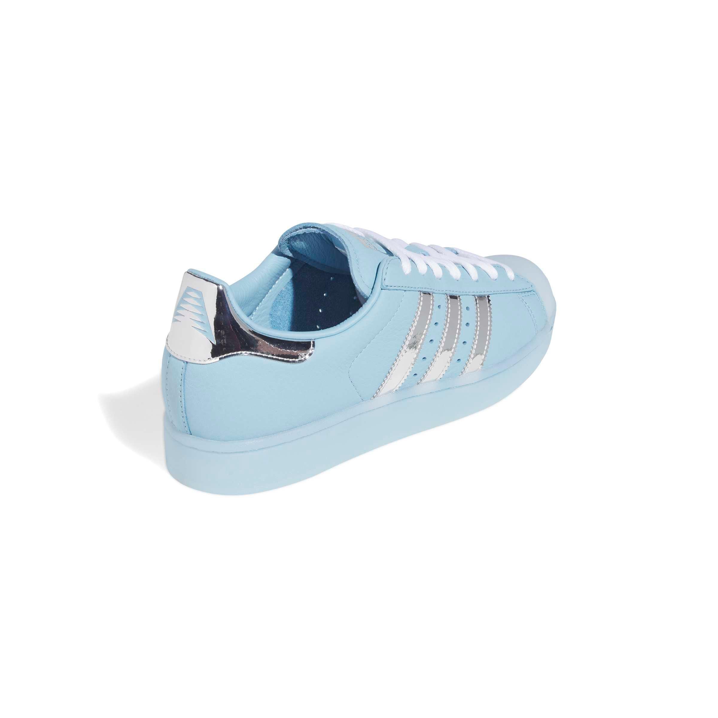adidas Originals Superstar II "Clear Blue/Tech Grey Metallic/Ftwr White" Men's Shoe - BLUE/GREY/WHITE