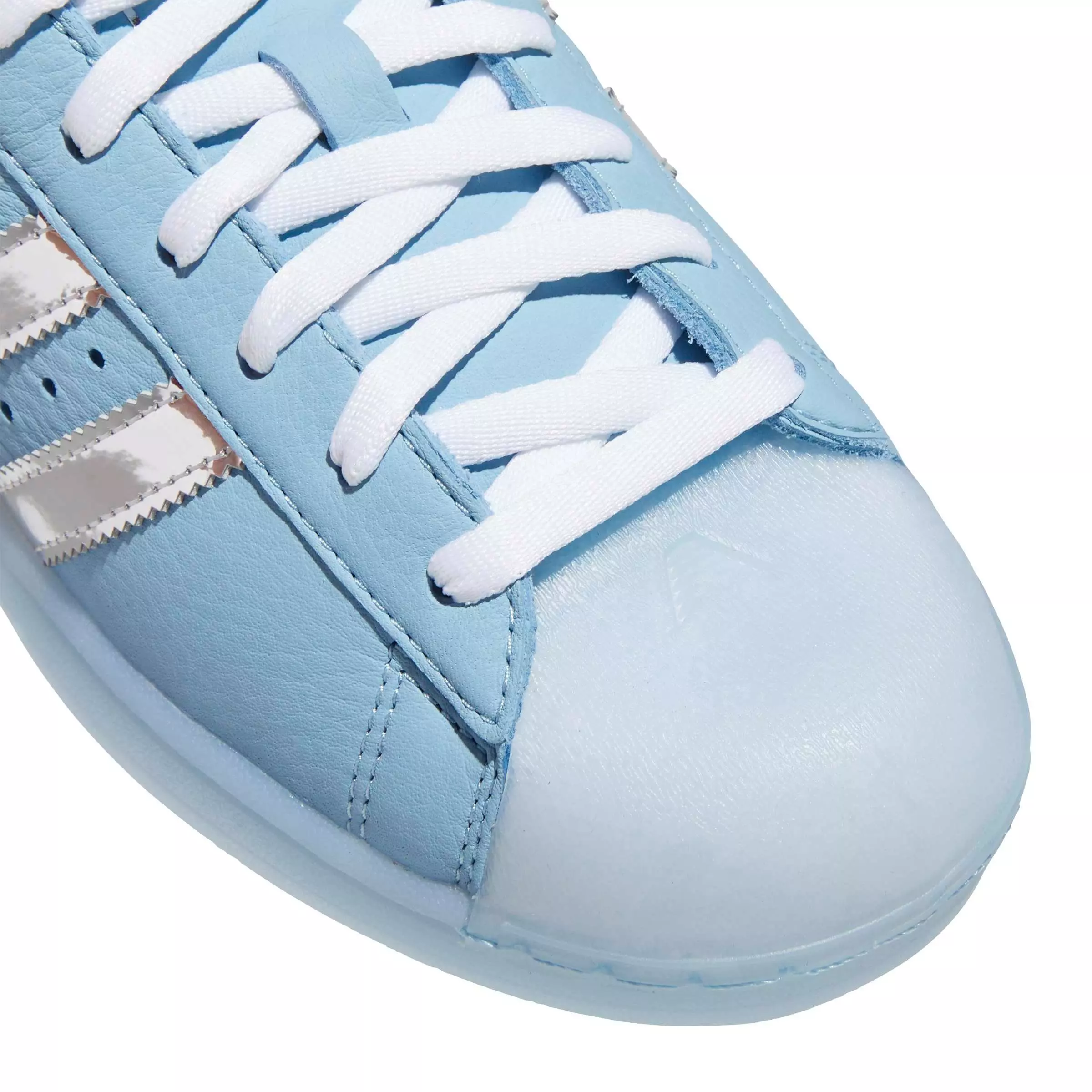 adidas Originals Superstar II "Clear Blue/Tech Grey Metallic/Ftwr White" Men's Shoe - BLUE/GREY/WHITE