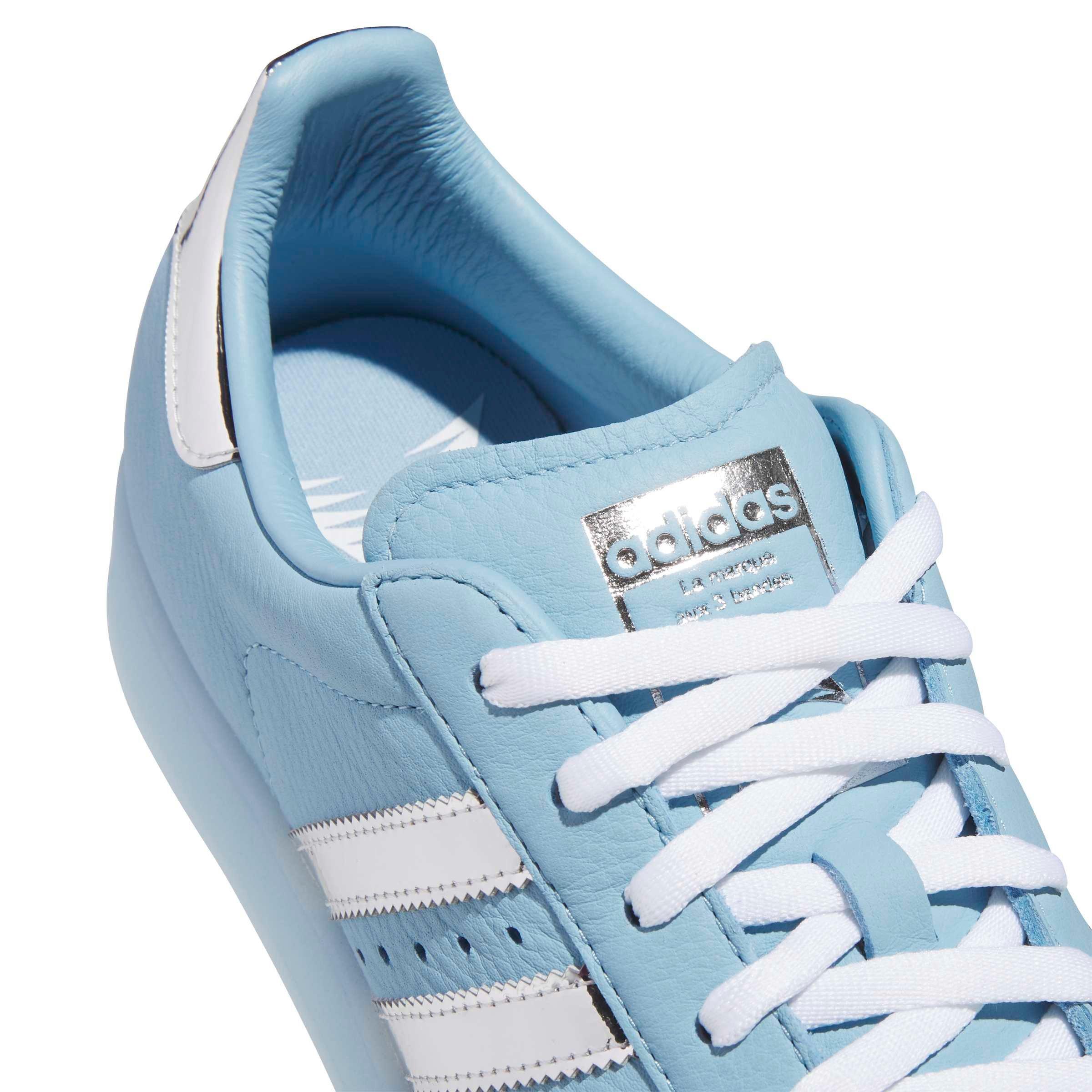 adidas Originals Superstar II "Clear Blue/Tech Grey Metallic/Ftwr White" Men's Shoe - BLUE/GREY/WHITE