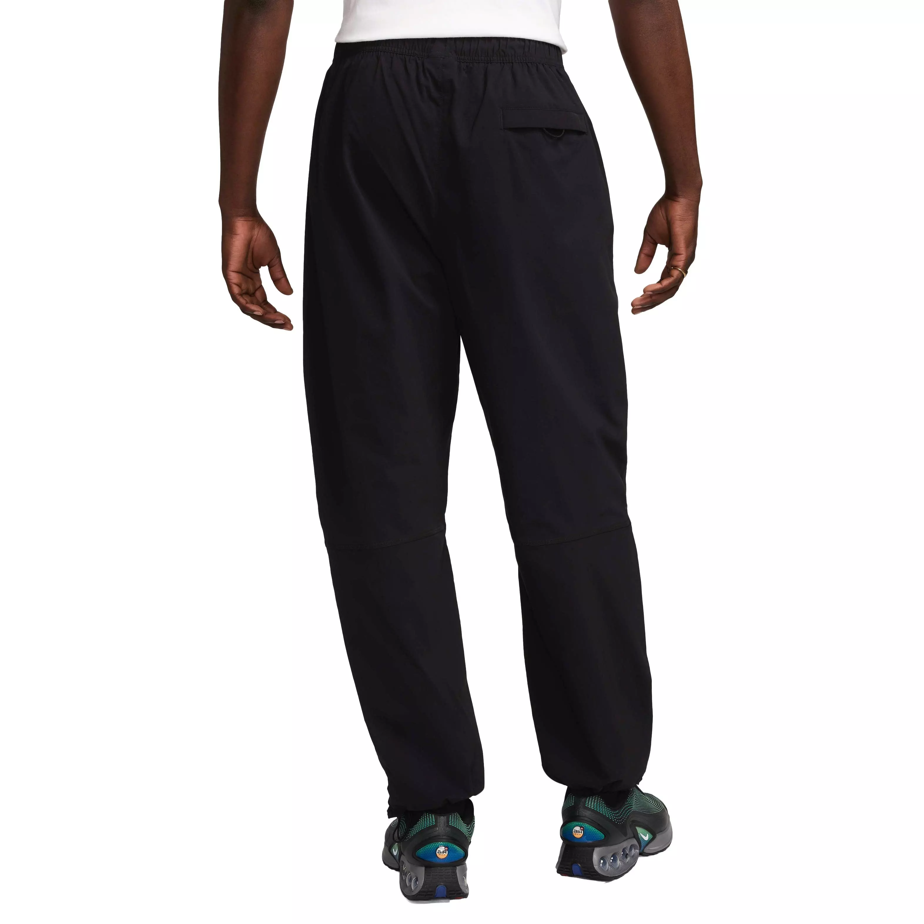 Nike Men's Tech Woven Oversized Pants - Black - BLACK